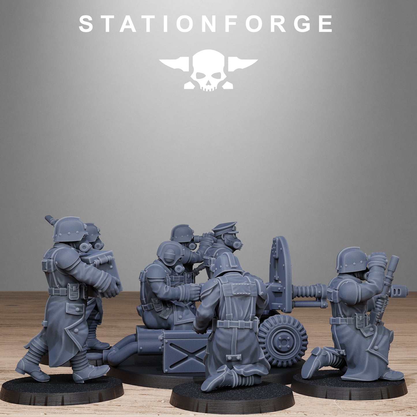 GrimGuard Battle Weapons 2.0 (x3) - TTRPG - Wargaming - Sci-Fi - Grimdark