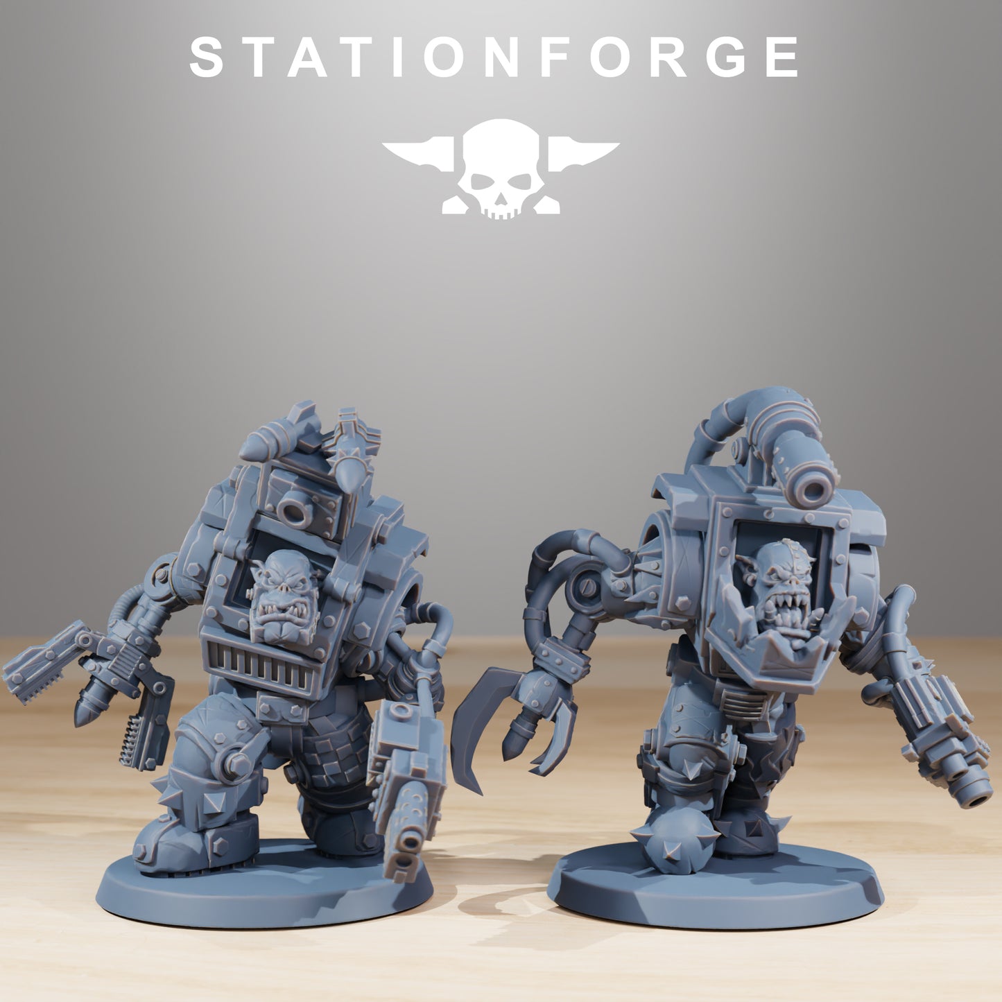 Orkaz Steelbrutes (x10) - TTRPG - Wargaming - Grimdark
