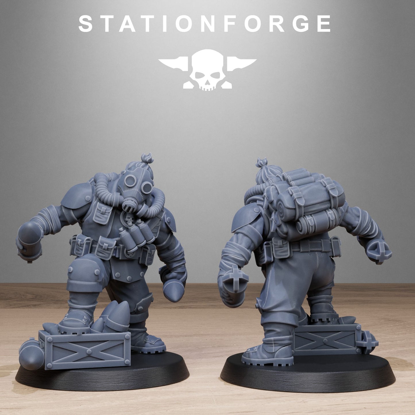 GrimGuard Jungle Fighter Mutants (x10) - TTRPG - Wargaming - Grimdark