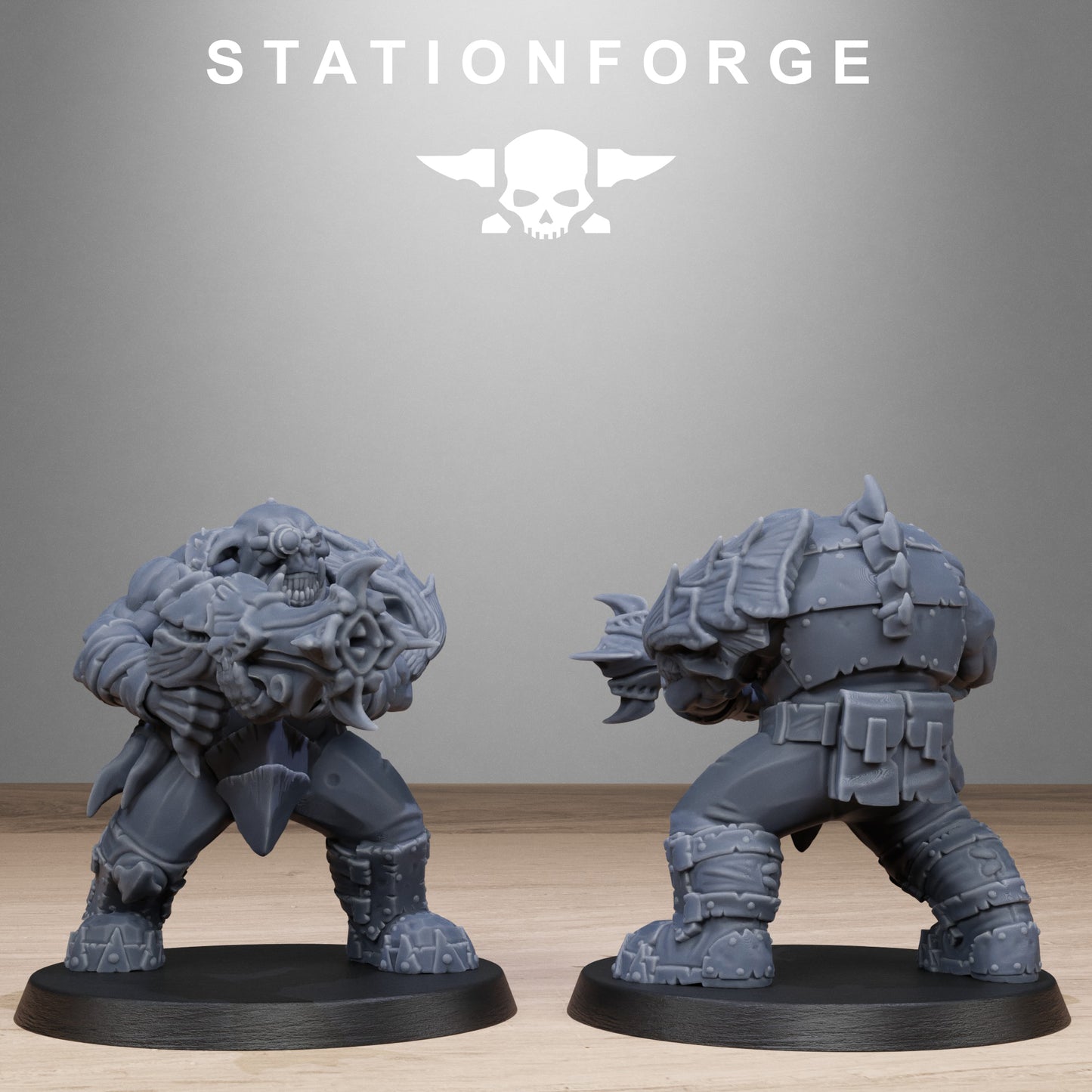 Orkaz Biotech Looters (x10) - by Station Forge - TTRPG - Wargaming - Grimdark