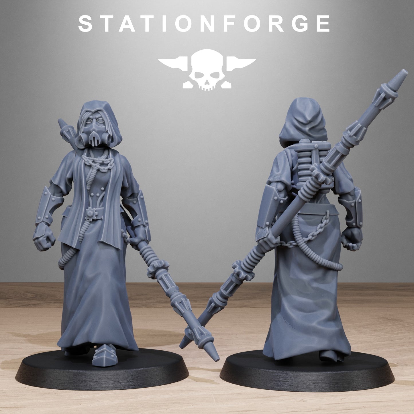 Scavenger Sister Priests (x10) - TTRPG - Wargaming - Grimdark