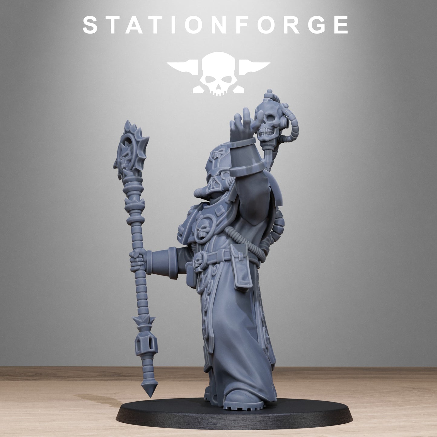 Vodalites Priest - by Station Forge - TTRPG - Wargaming - Grimdark