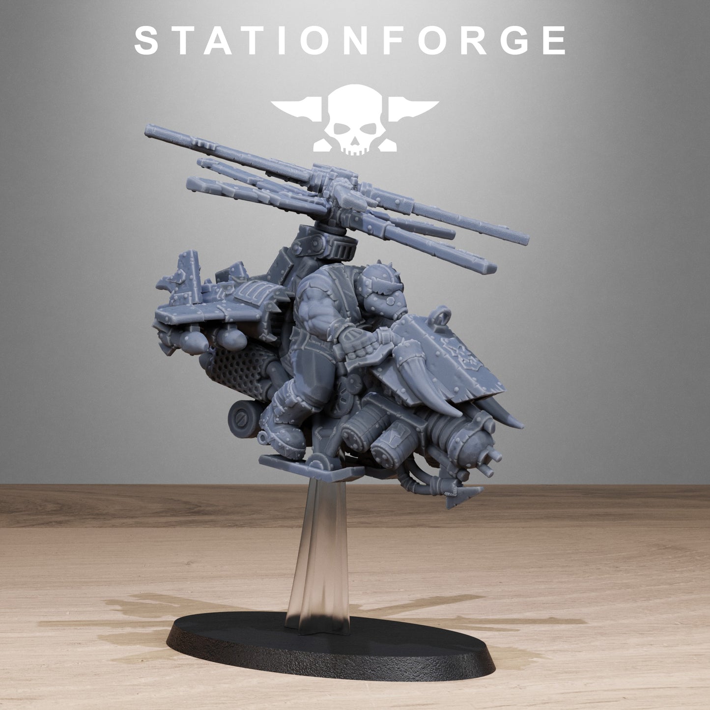 Orkaz Helicopters (x3) - TTRPG - Wargaming - Grimdark