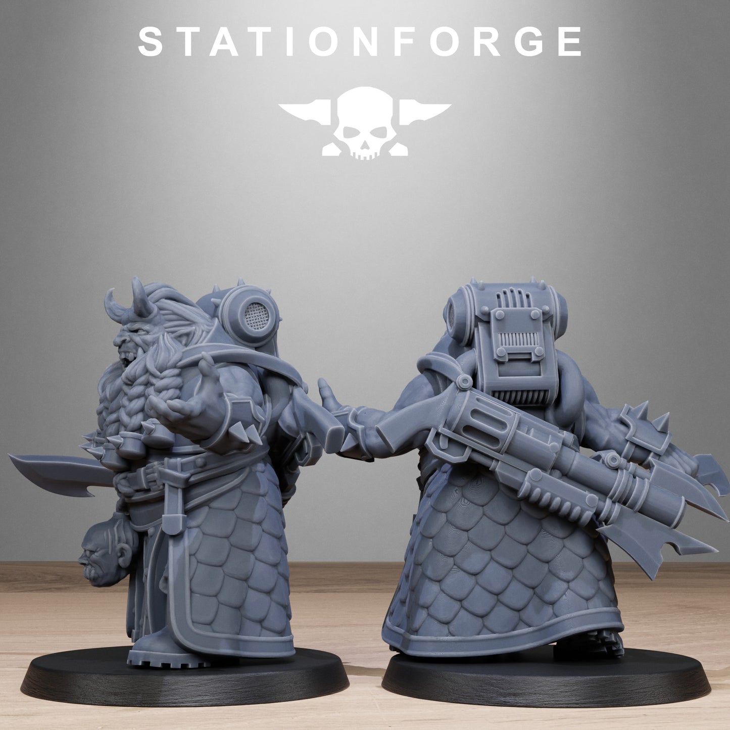 Corrupted Guard Dwarves (x10) - TTRPG - Wargaming - Grimdark