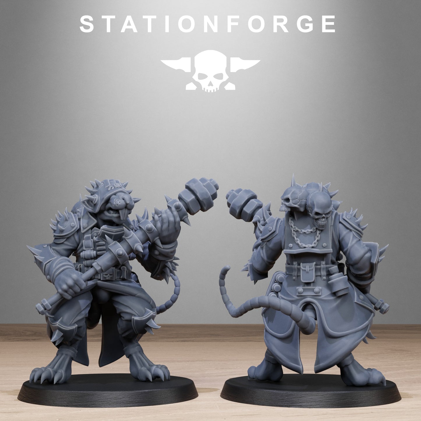 Corrupted Guard Raticus (x10) - TTRPG - Wargaming - Grimdark
