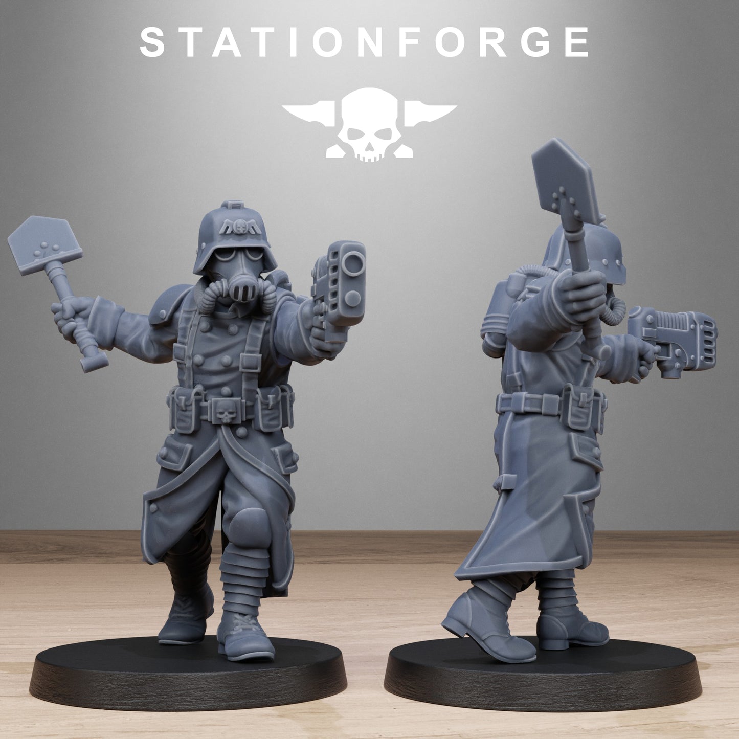 GrimGuard Shovel Trenches (x10) - TTRPG - Wargaming - Grimdark