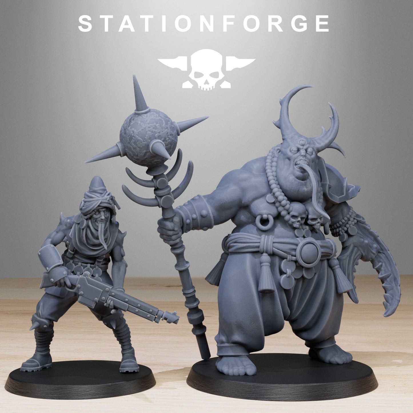 Corrupted Guard Lechers (x12) TTRPG - Wargaming - Grimdark