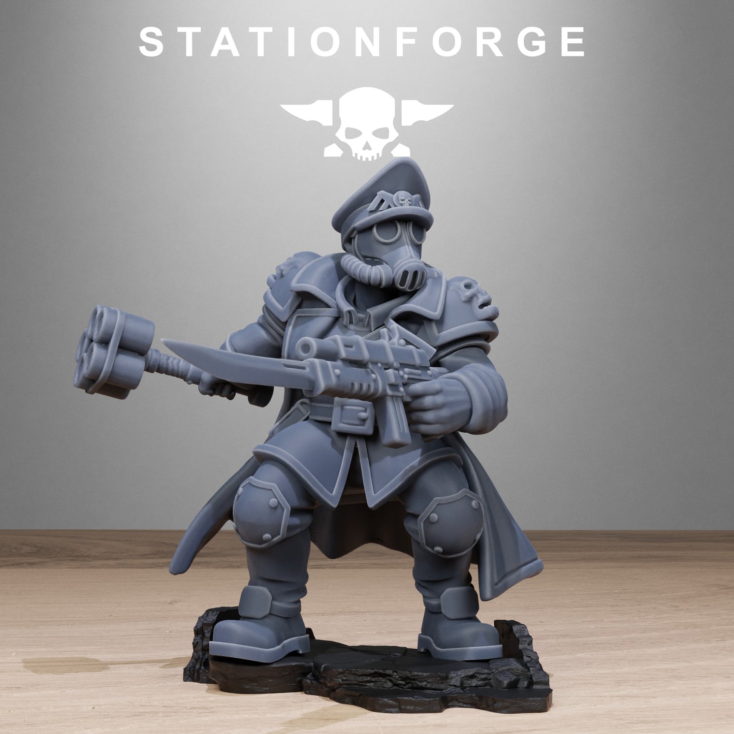 GrimGuard Lieutenant (x2) - TTRPG - Wargaming - Grimdark
