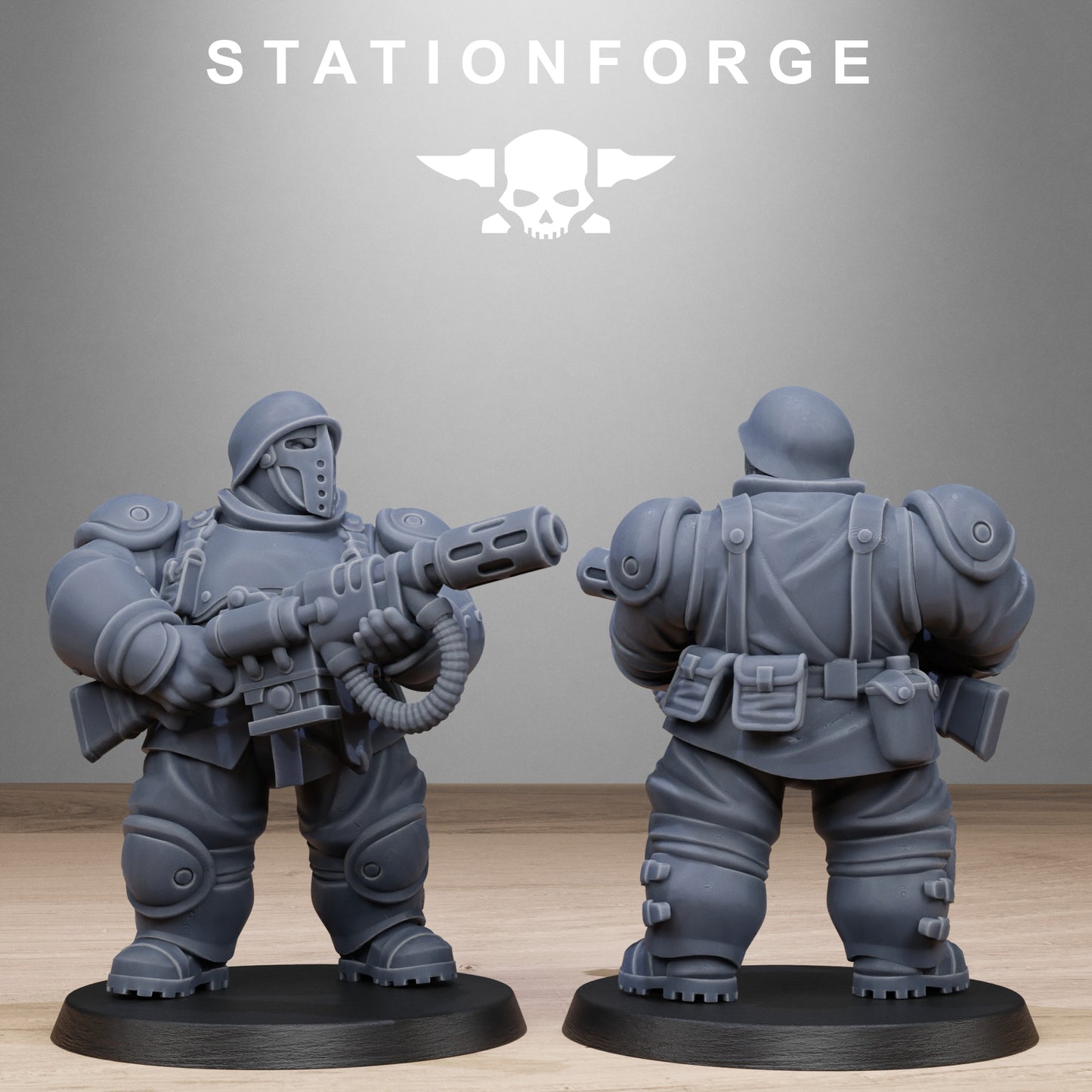 FreeGuard Armored Mutants (x10) - TTRPG - Wargaming - Grimdark