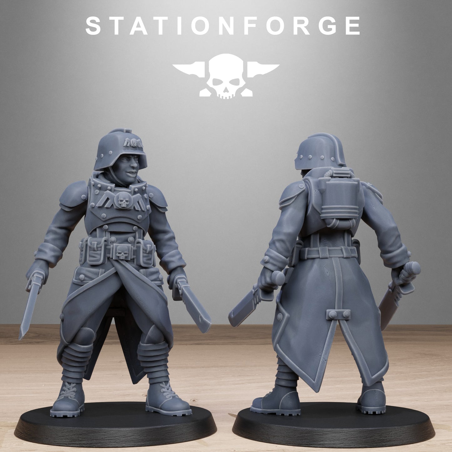 GrimGuard Steel Sisters (x10) TTRPG - Wargaming - Grimdark
