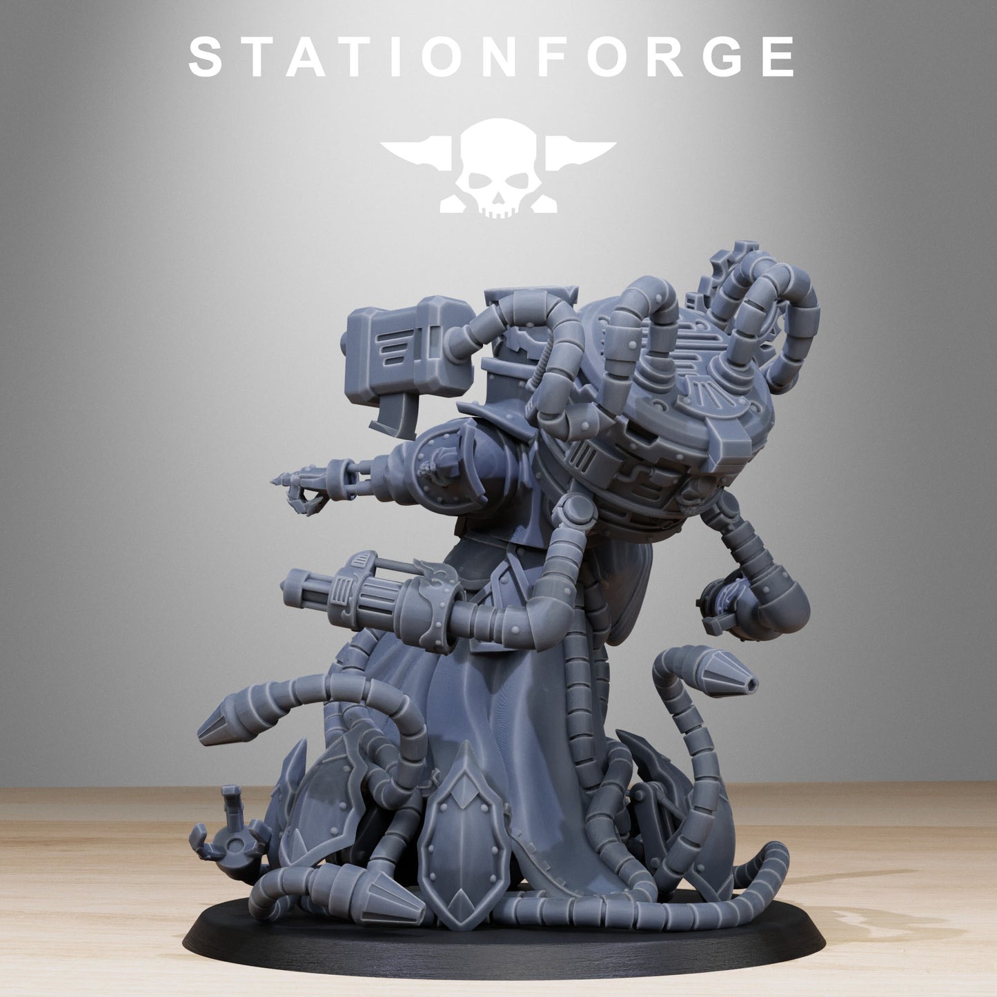 Scavenger Chaplain - TTRPG - Wargaming - SCI-FI - Grimdark