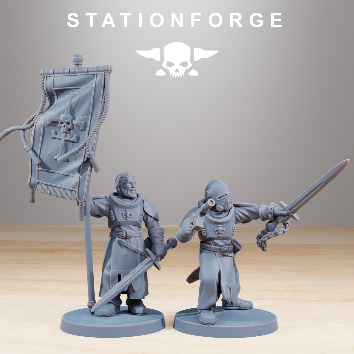 RoyalGuard Templars (x12) - TTRPG - Wargaming - Grimdark
