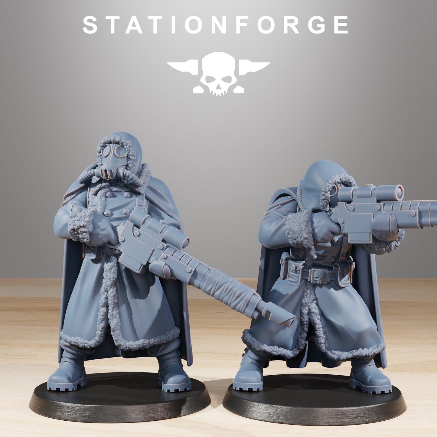 GrimGuard Frostwatch Marksmen (x10) - TTRPG - Wargaming - Grimdark