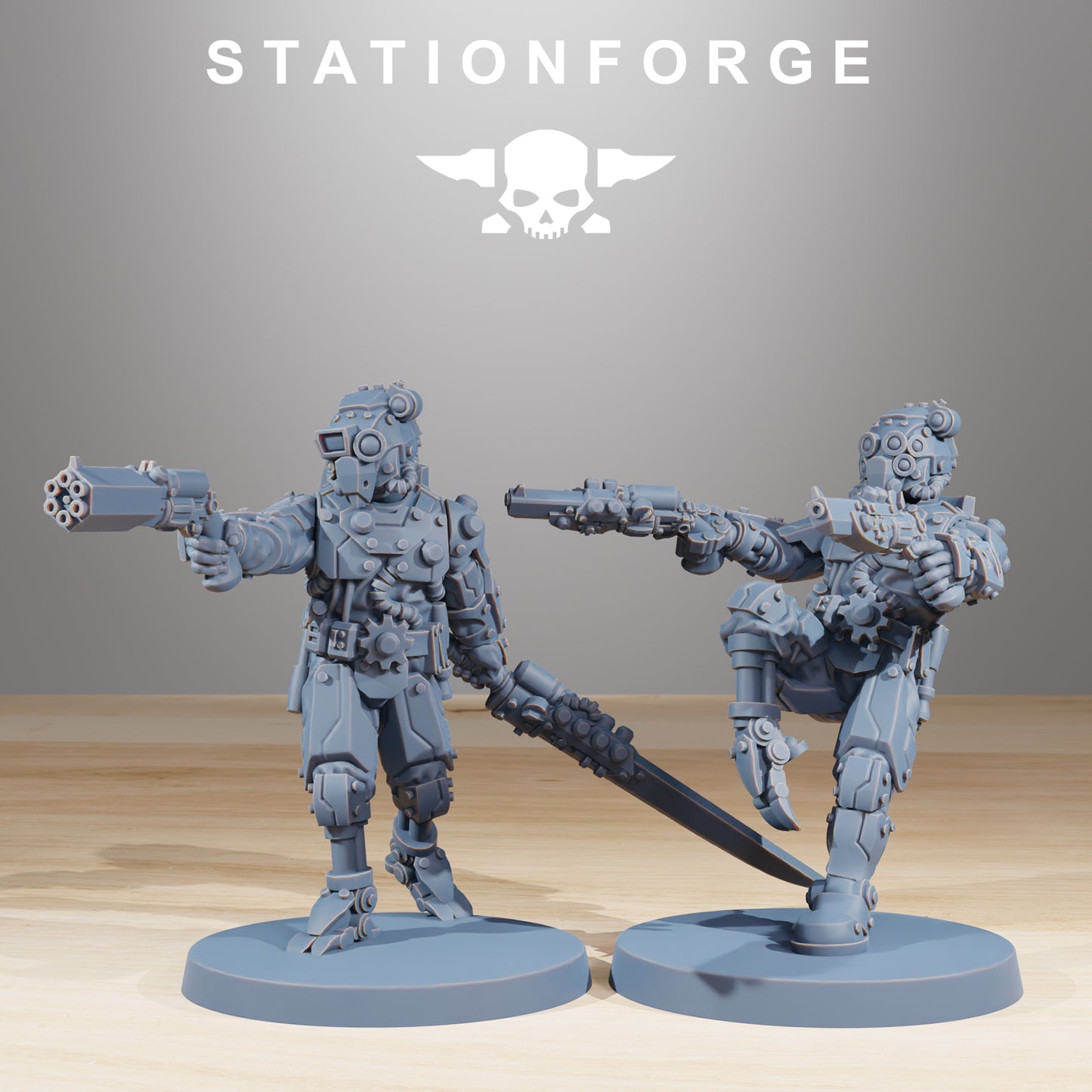 Scavenger Security Patrol (x10) - TTRPG - Wargaming - Grimdark