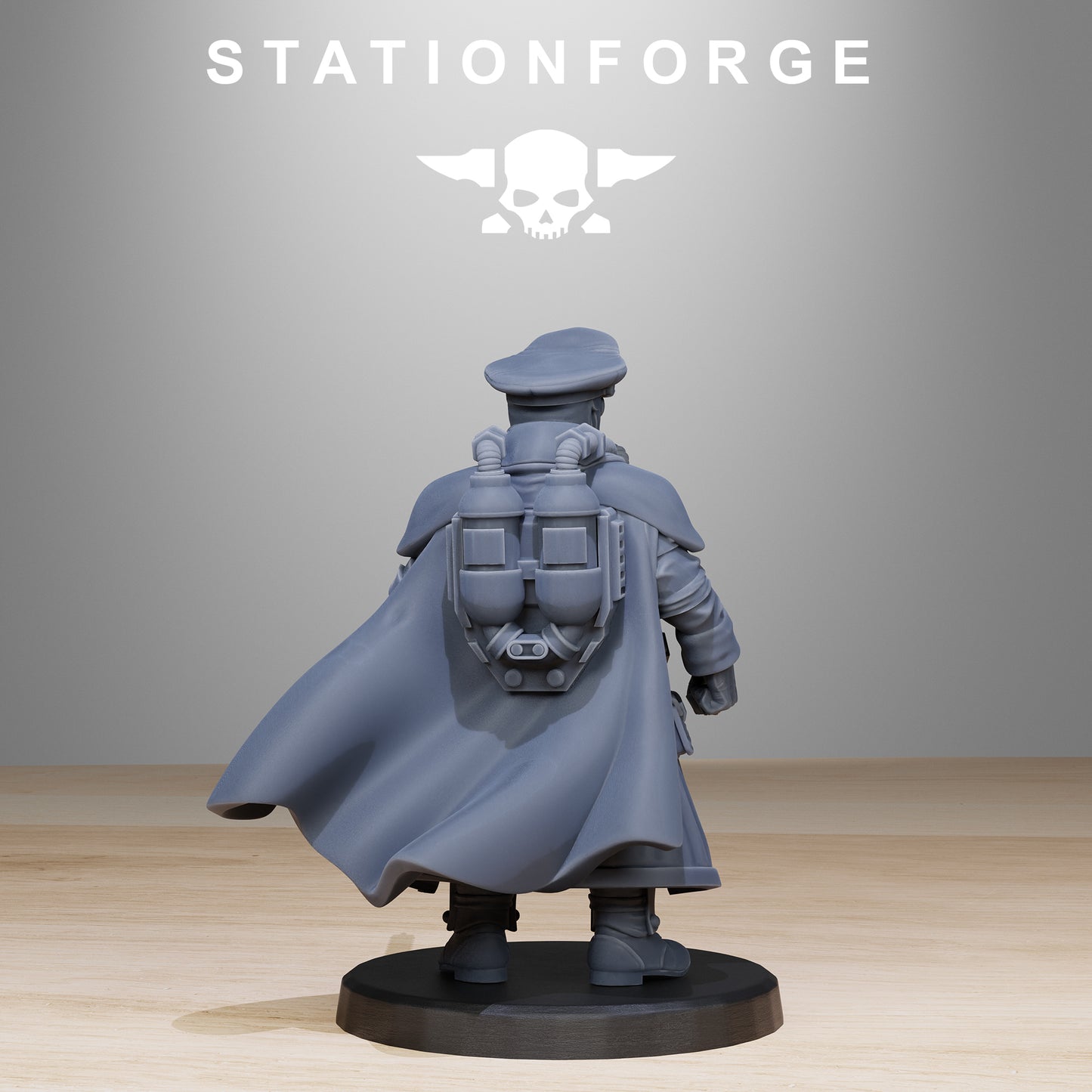 GrimGuard Frostwatch Officer (x2) - TTRPG - Wargaming - Grimdark