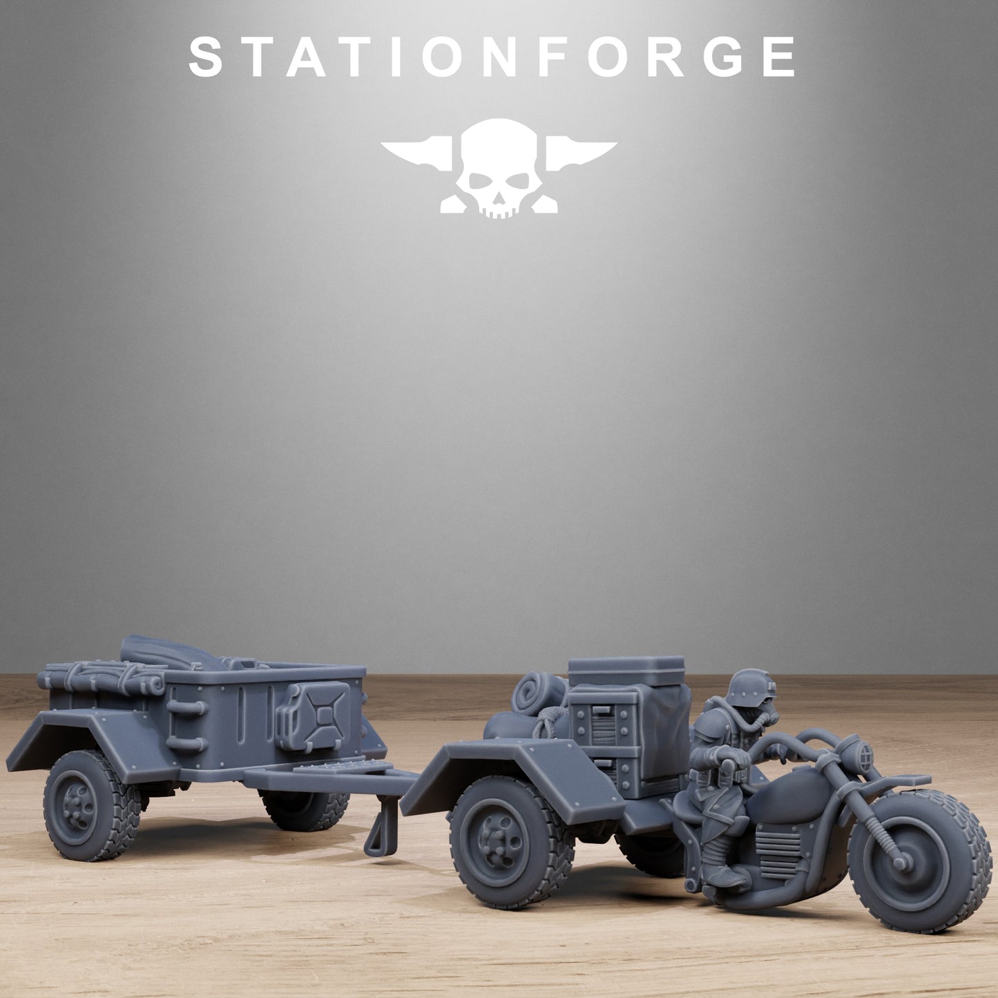 GrimGuard Support Vehicles (x2) - TTRPG - Wargaming - Grimdark