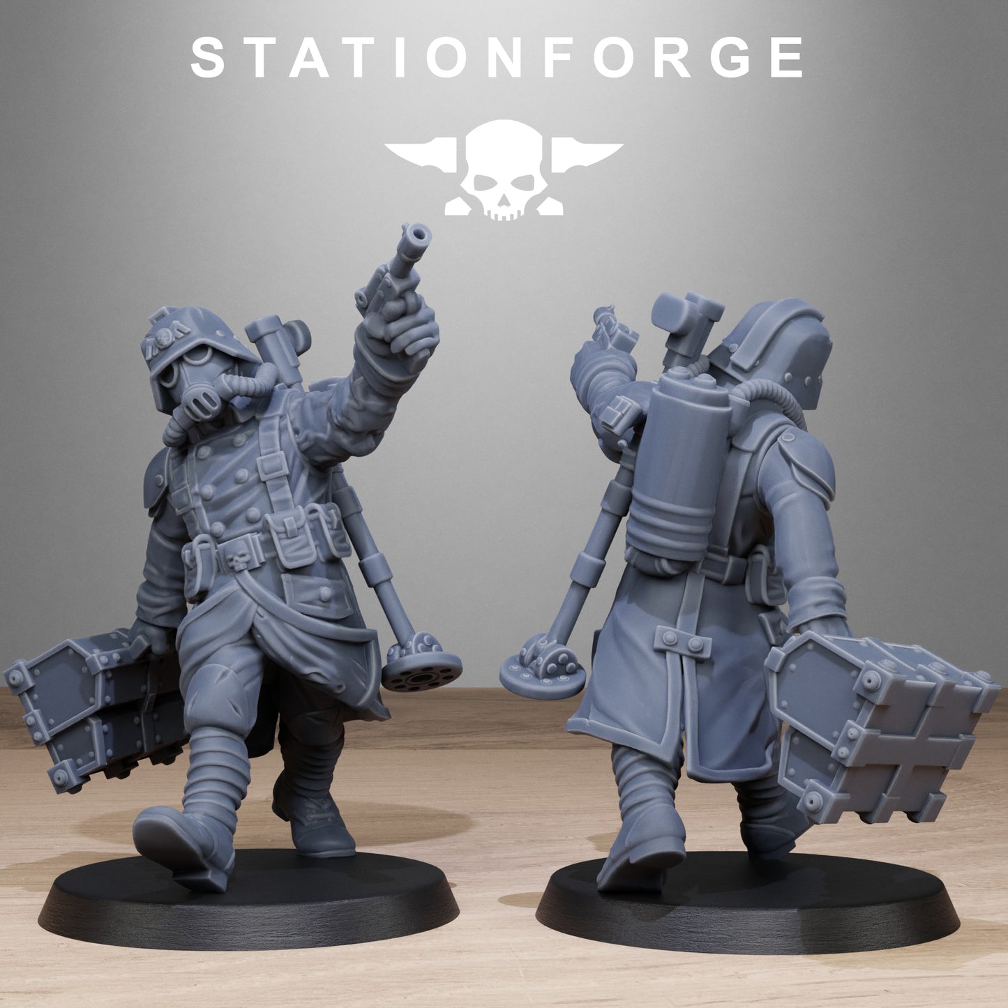 GrimGuard Radioactive Mutants (x10) - TTRPG - Wargaming - Grimdark