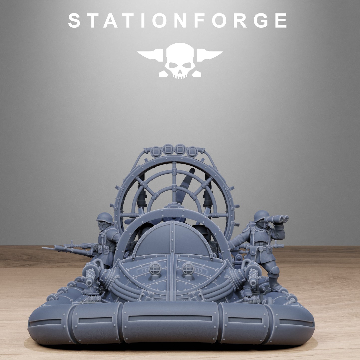 FreeGuard Hovercraft - TTRPG - Wargaming - Grimdark