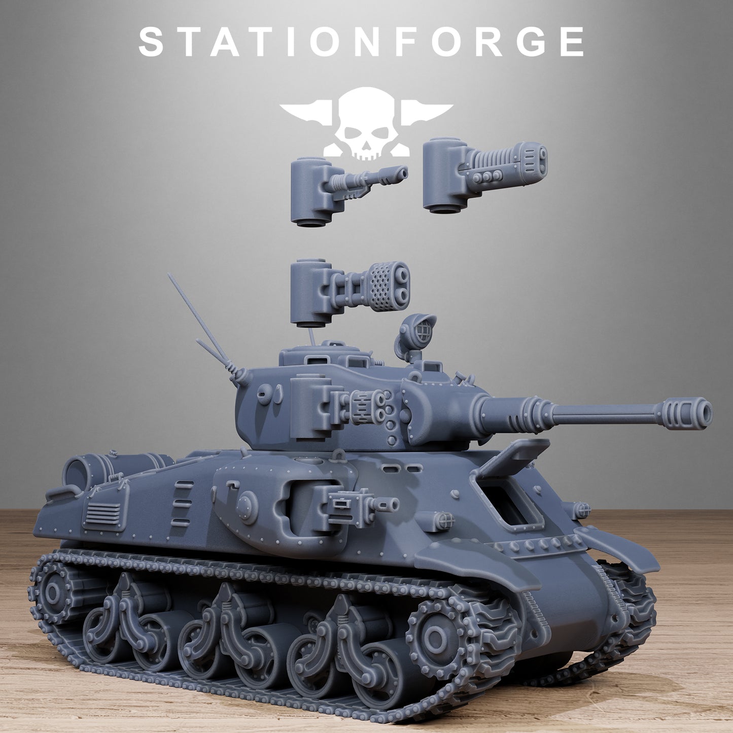 FreeGuard Battle Tank - TTRPG - Wargaming - Grimdark