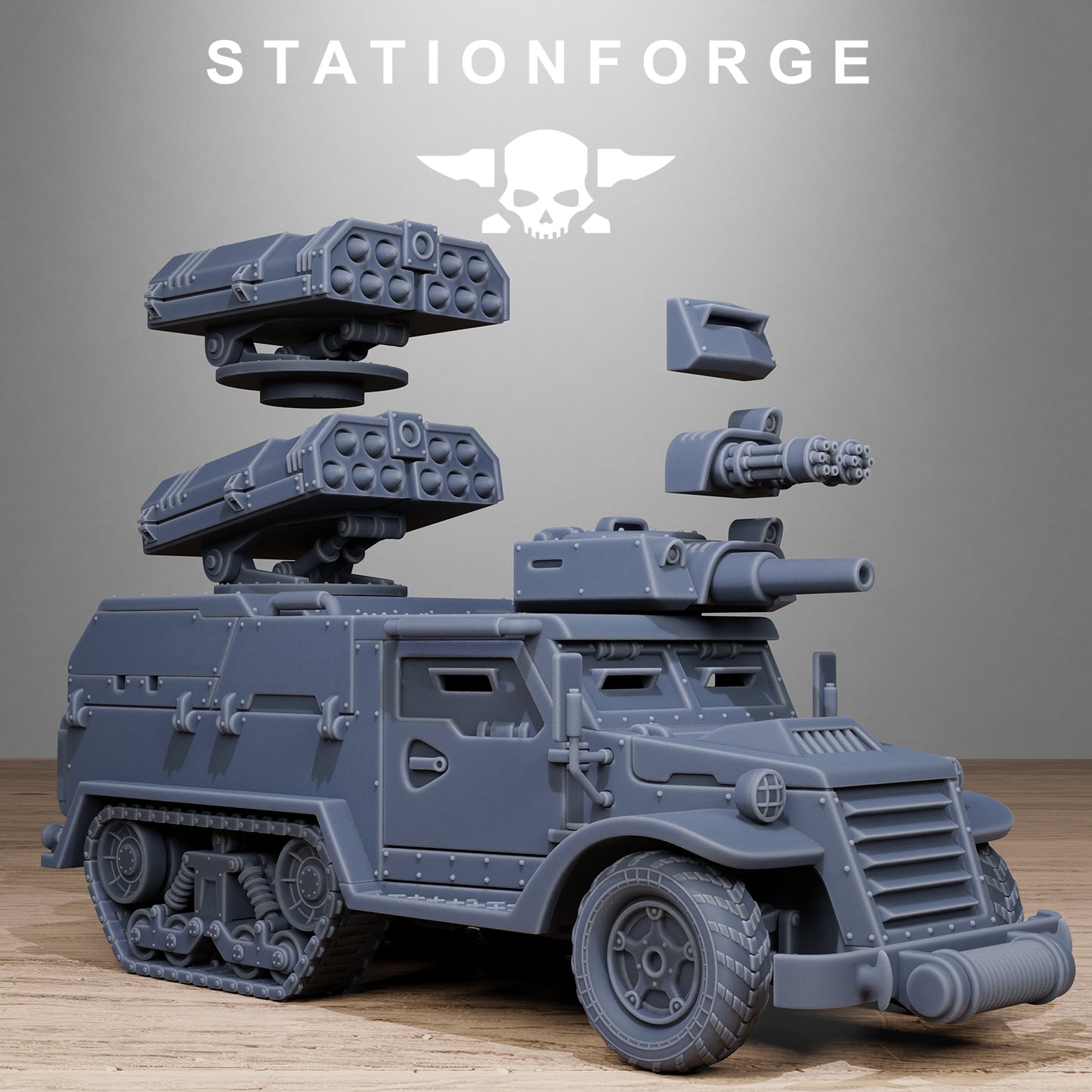 FreeGuard Half Track - TTRPG - Wargaming - Grimdark