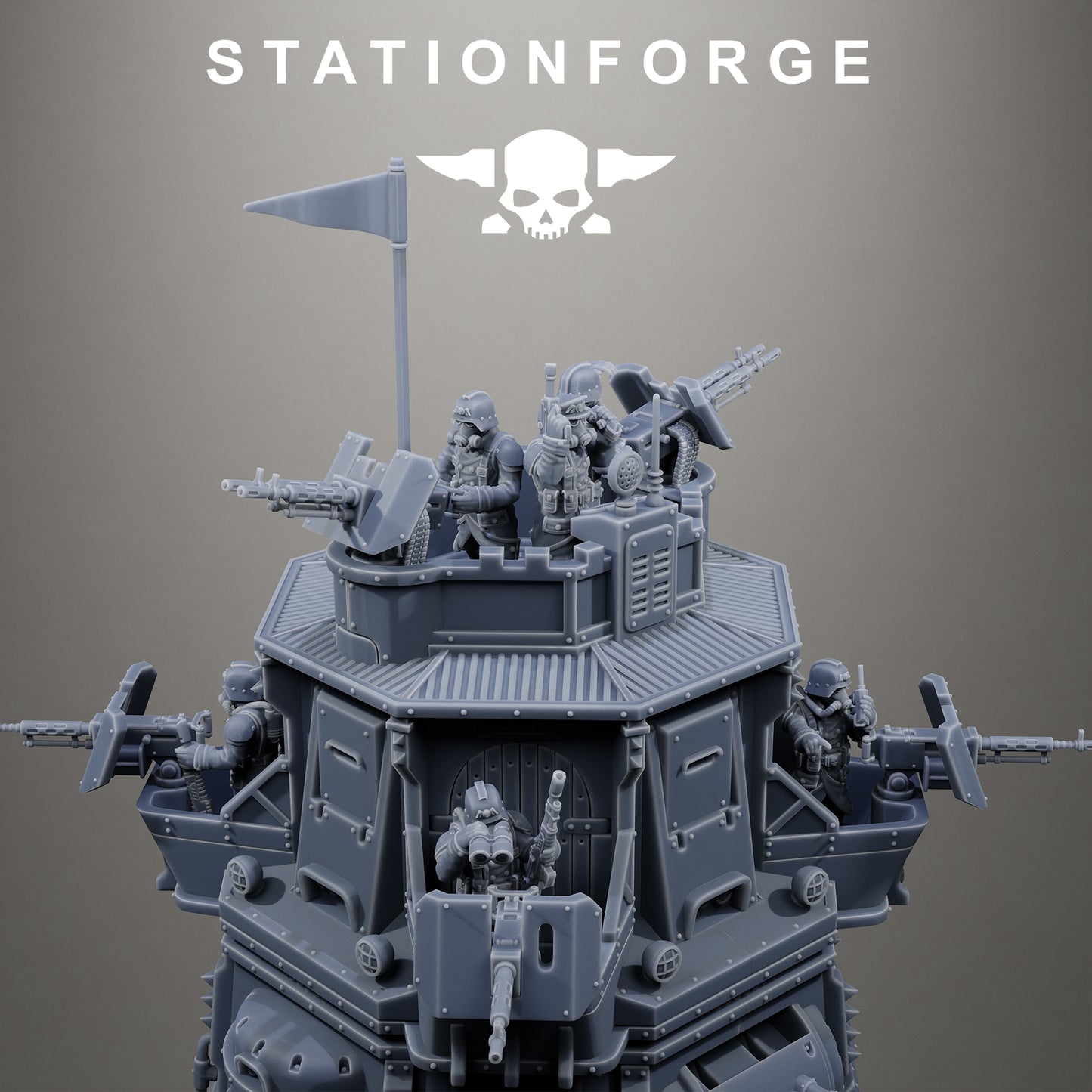 GrimGuard Tower Tank - TTRPG - Wargaming - Grimdark