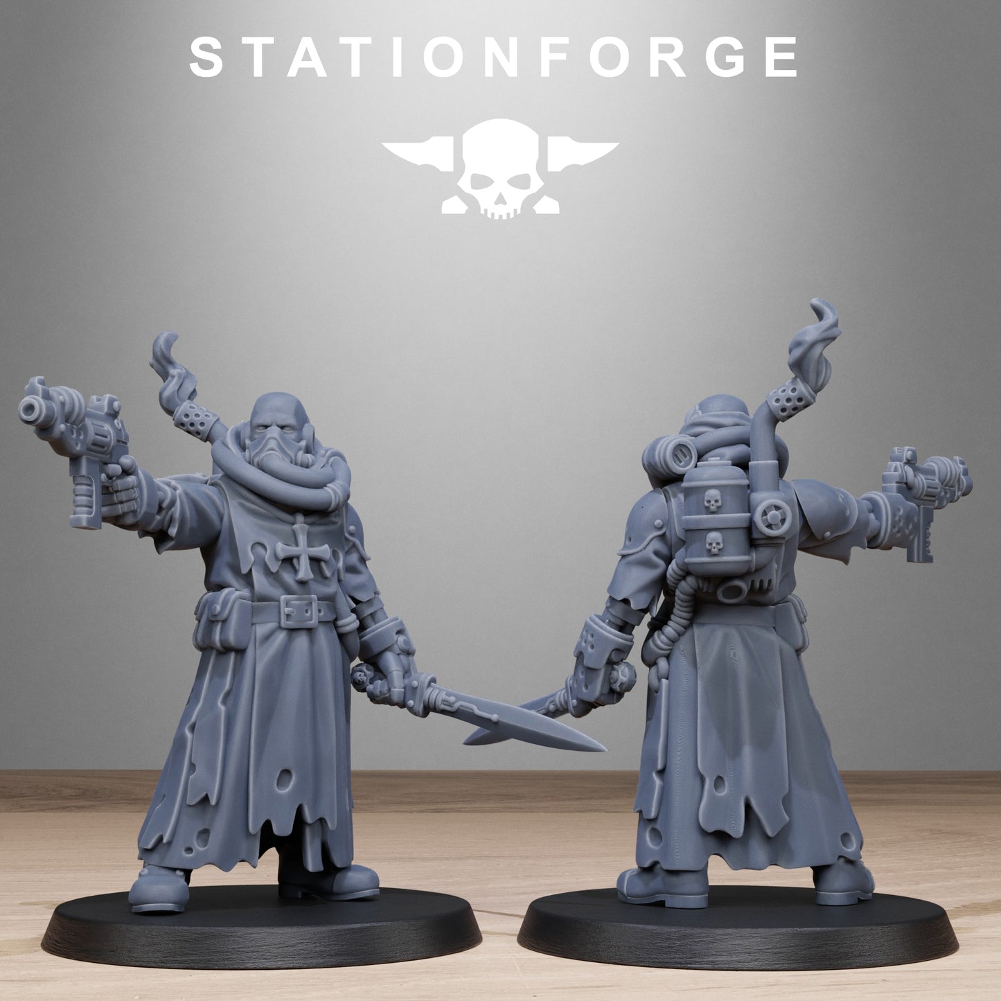 Scavenger Sanctum Infantry (x10) - TTRPG - Wargaming - Grimdark