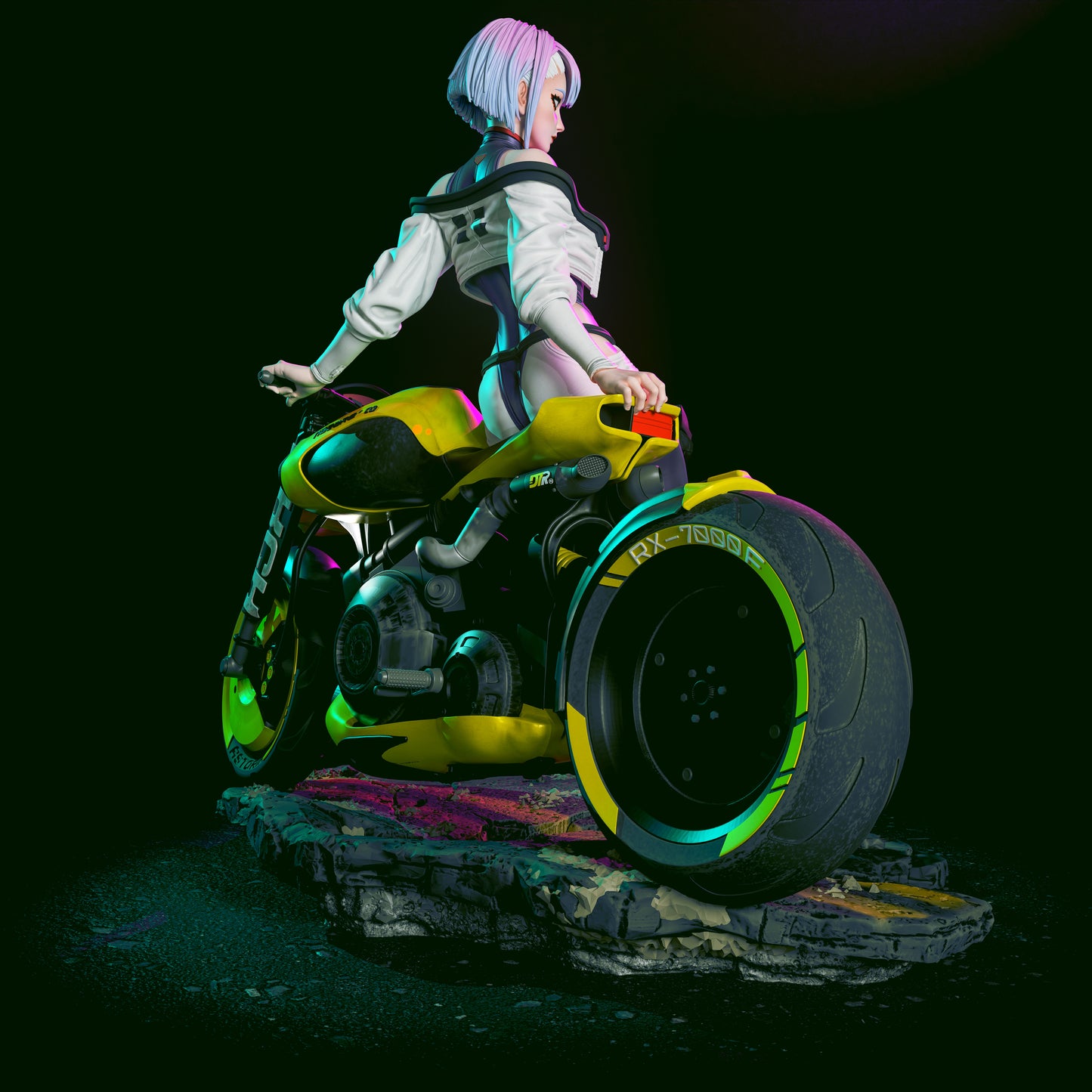 Lucy Sculpture (75mm to 500mm) - Unassembled/Unpainted/3D Print