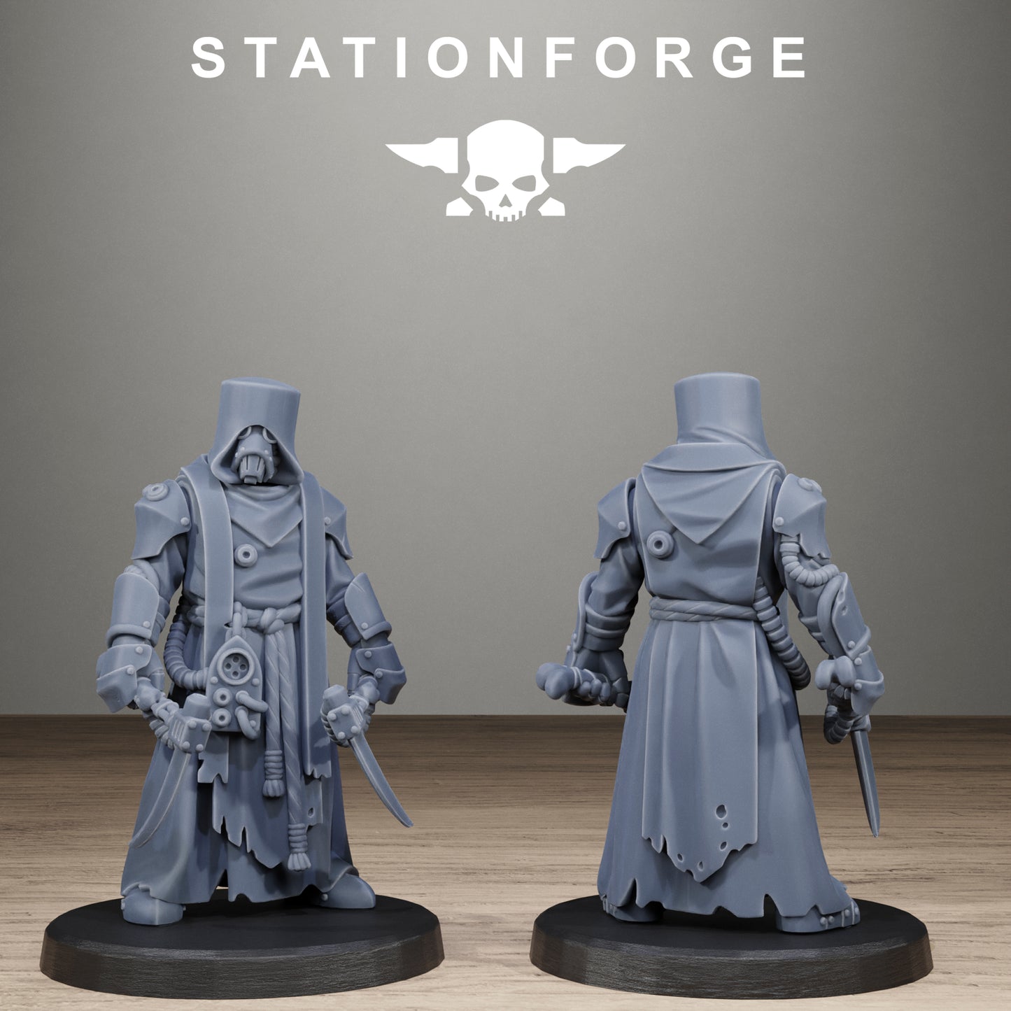 Scavenger Blade Preachers (x10) TTRPG - Wargaming - Grimdark