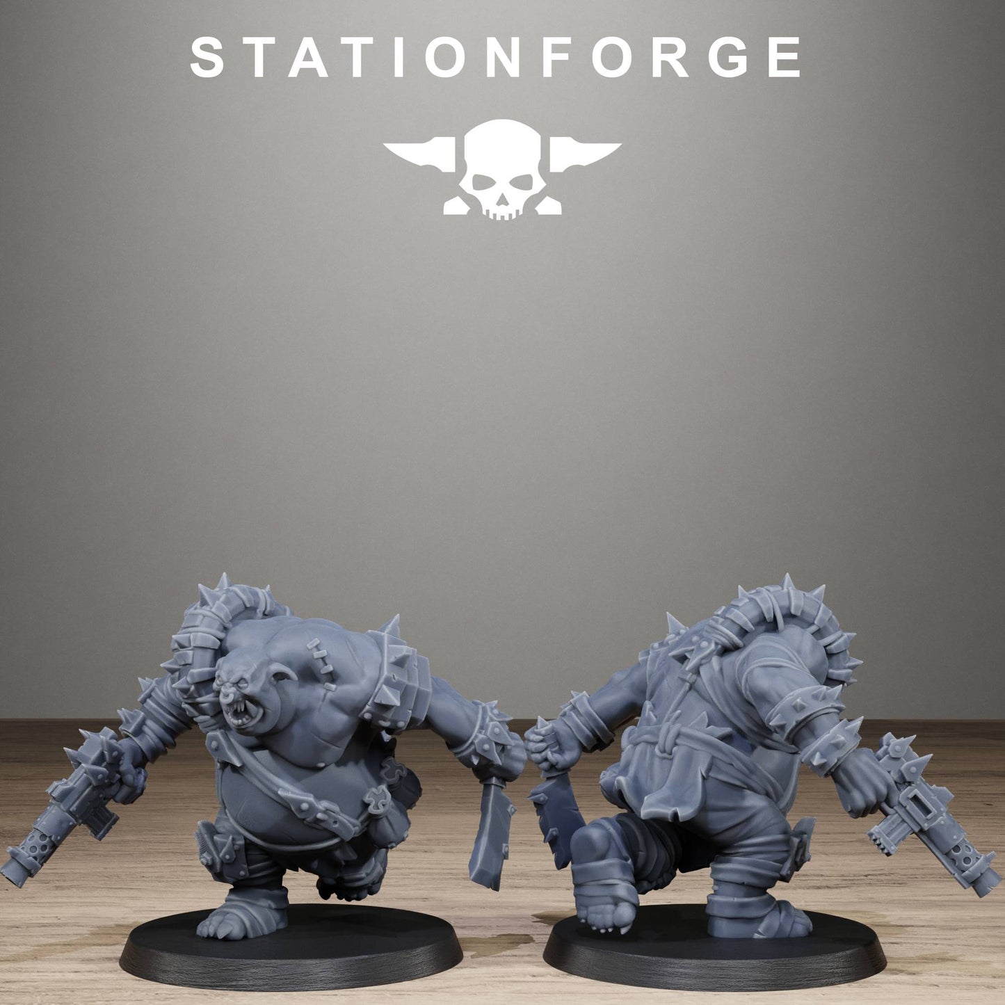 Orkaz Belly Bustas Infantry (x10) - TTRPG - Wargaming - Grimdark