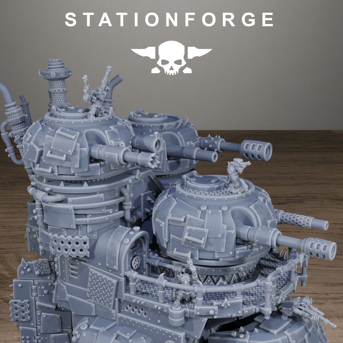 Orkaz Moving Castle - War Construct - TTRPG - Wargaming - Grimdark