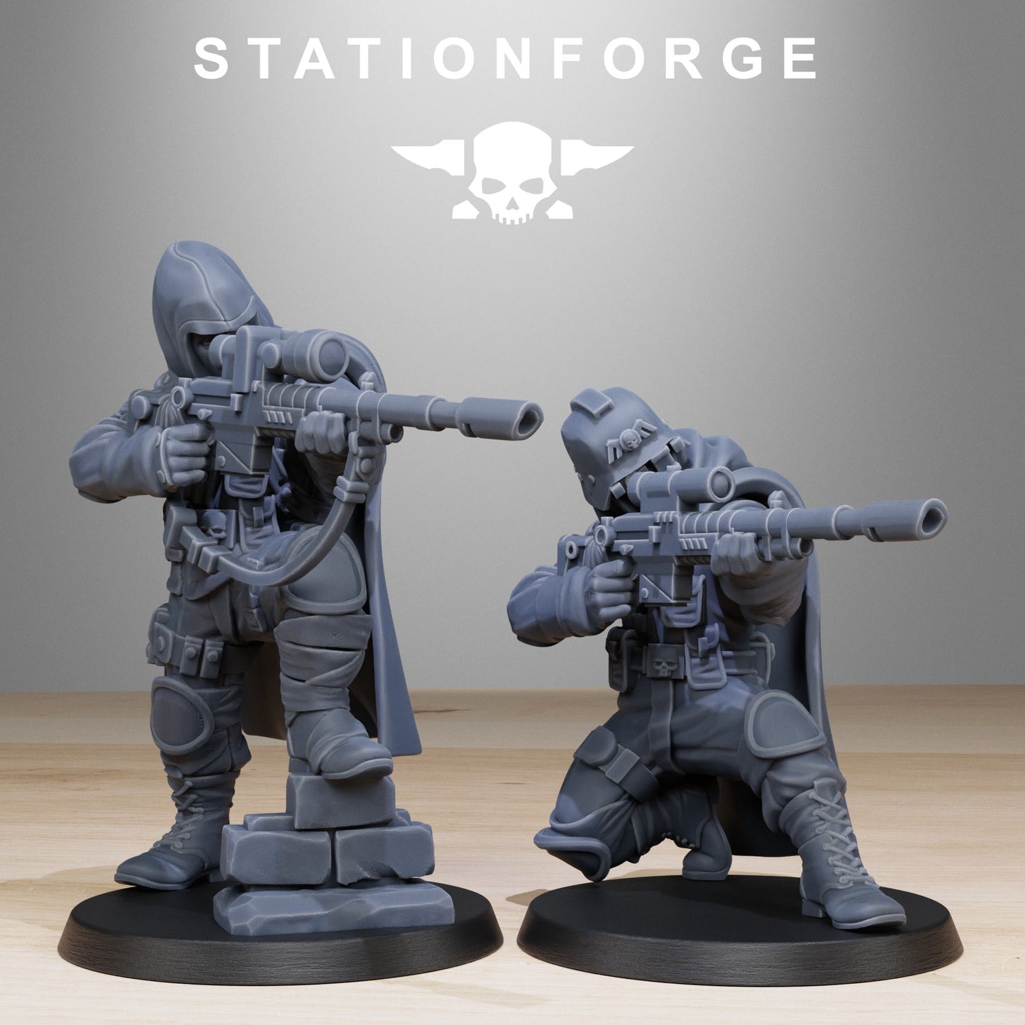 GrimGuard Snipers (x10) TTRPG - Wargaming - Grimdark