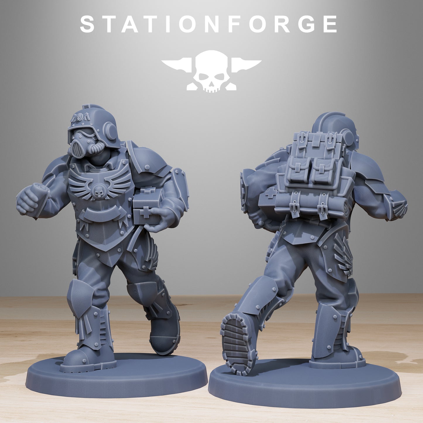 GrimGuard Elites (x12) - TTRPG - Wargaming - Grimdark