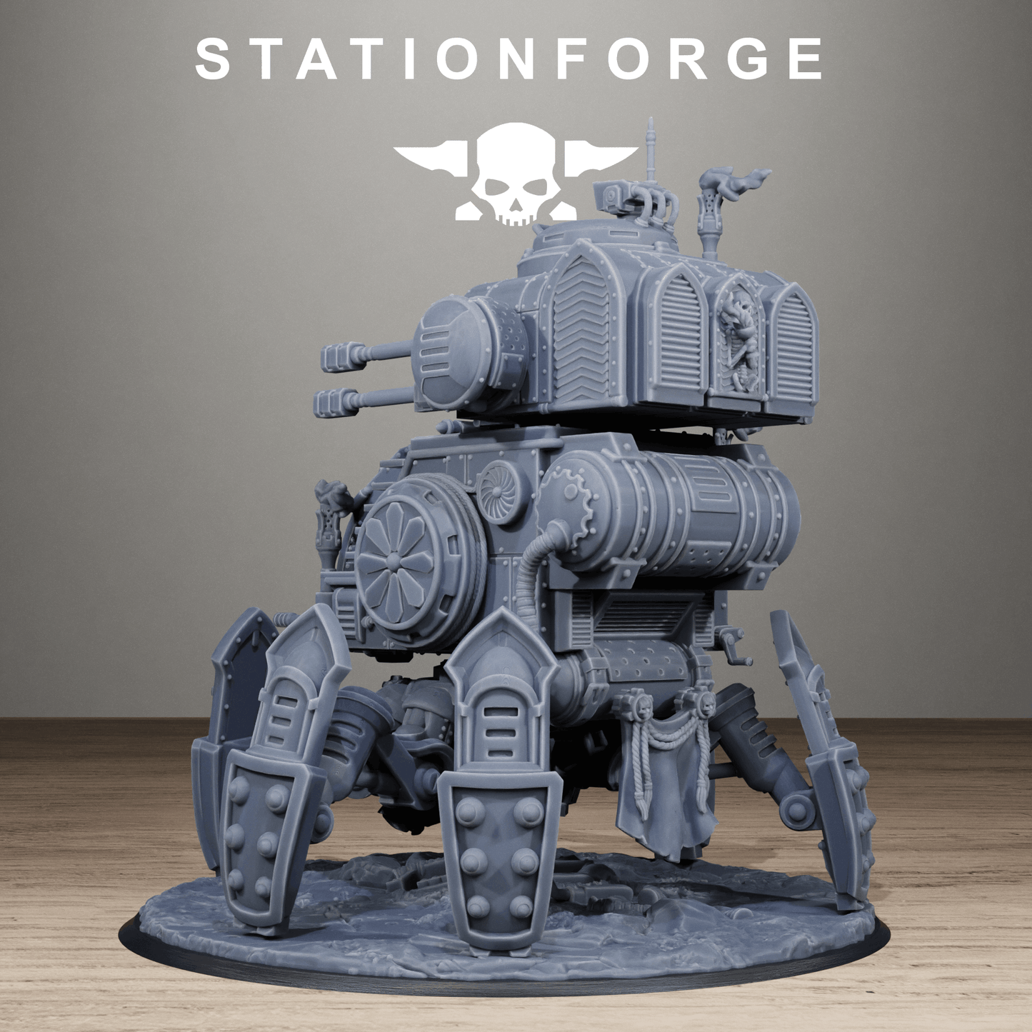 Scavenger Tank Walker - TTRPG - Wargaming - Grimdark