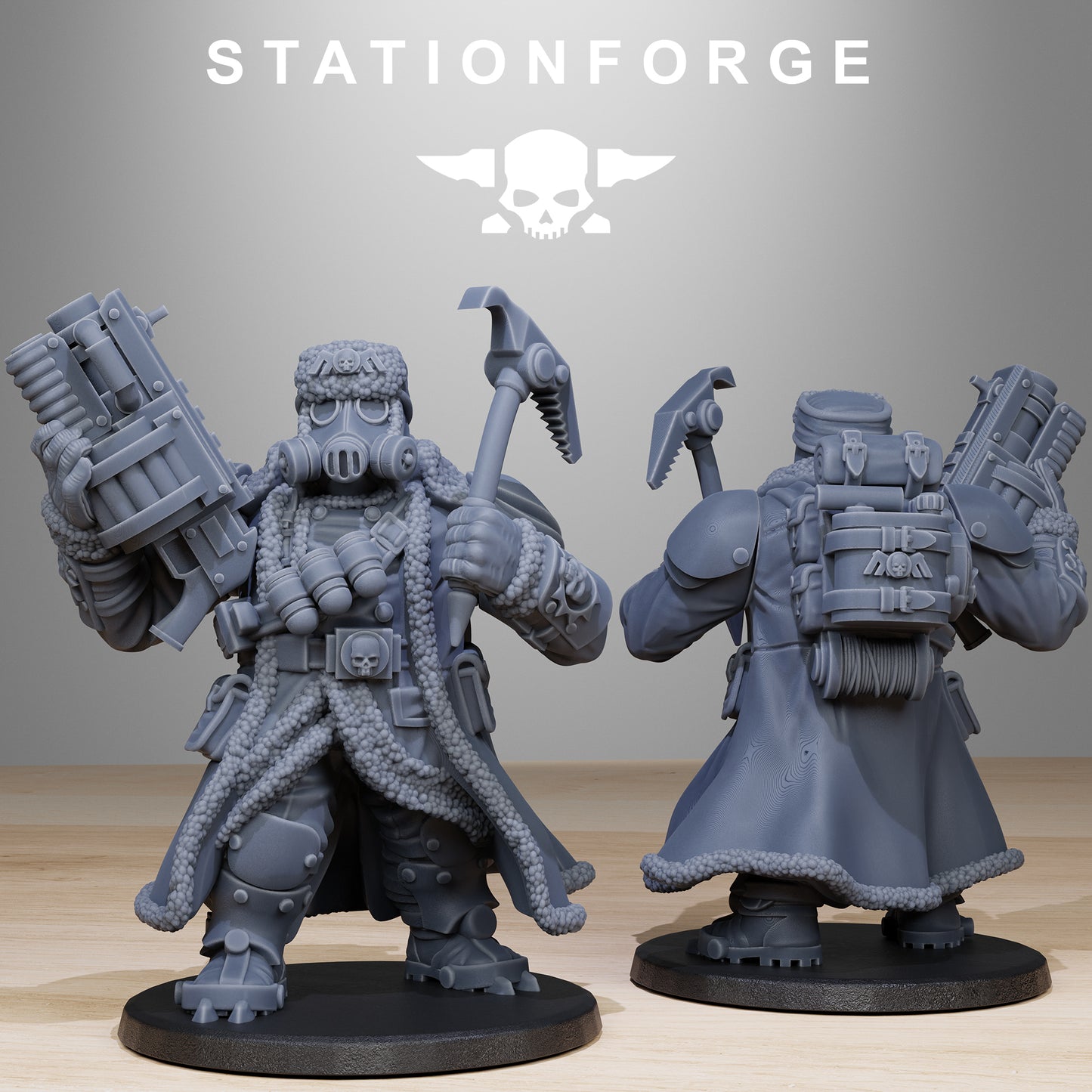 GrimGuard Frostwatch Mutants (x10) - TTRPG - Wargaming - Grimdark