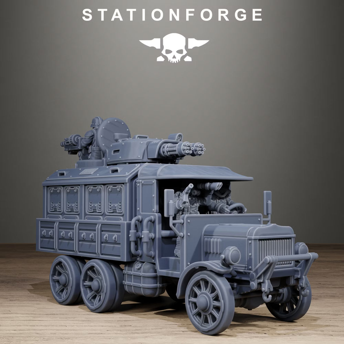 GrimGuard Truck Builder Kit - TTRPG - Wargaming - Grimdark