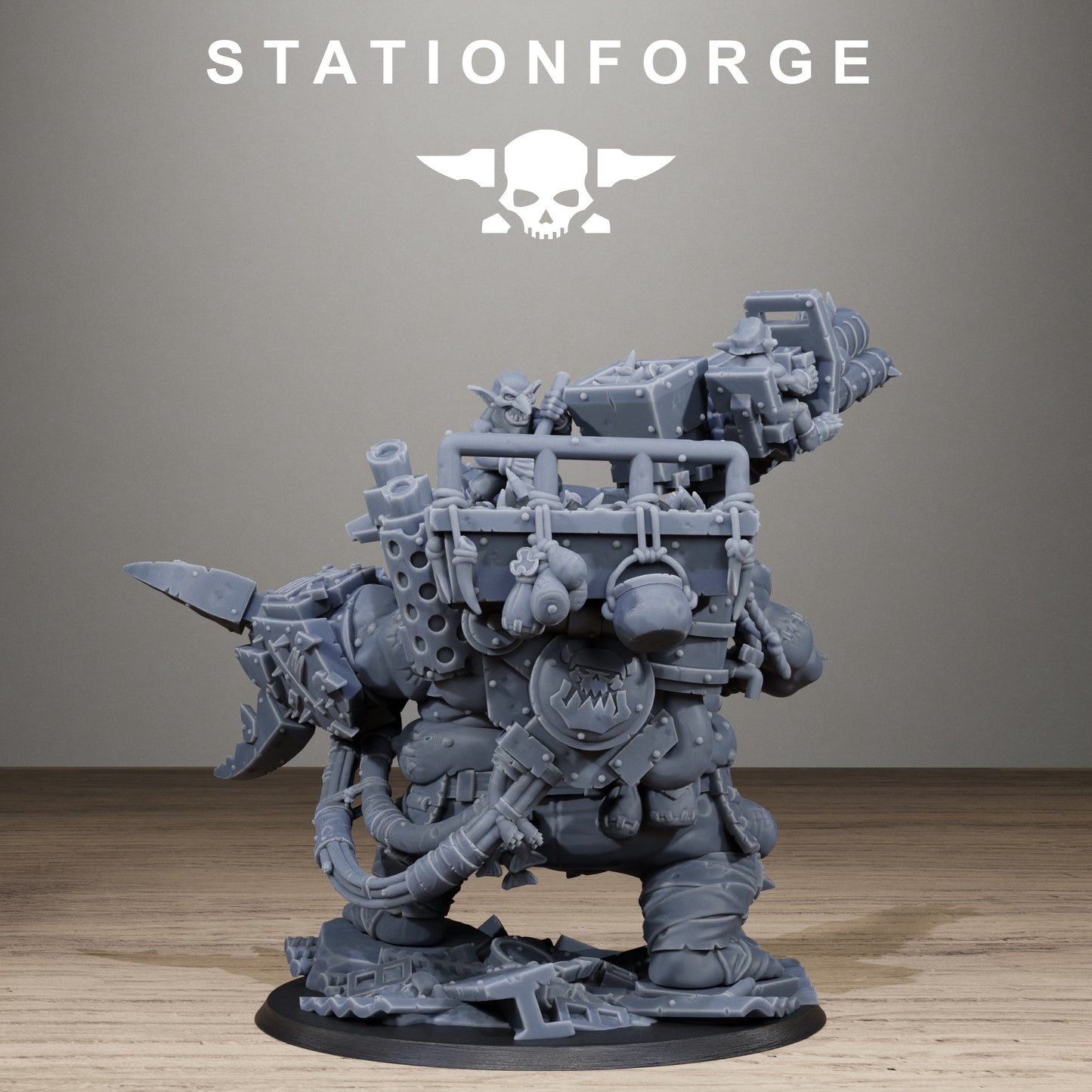 Orkaz Belly Busta Boss - TTRPG - Wargaming - Grimdark