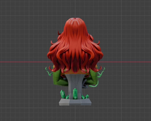 Starfire Bust (75mm to 500mm) - Unassembled/Unpainted/3D Print