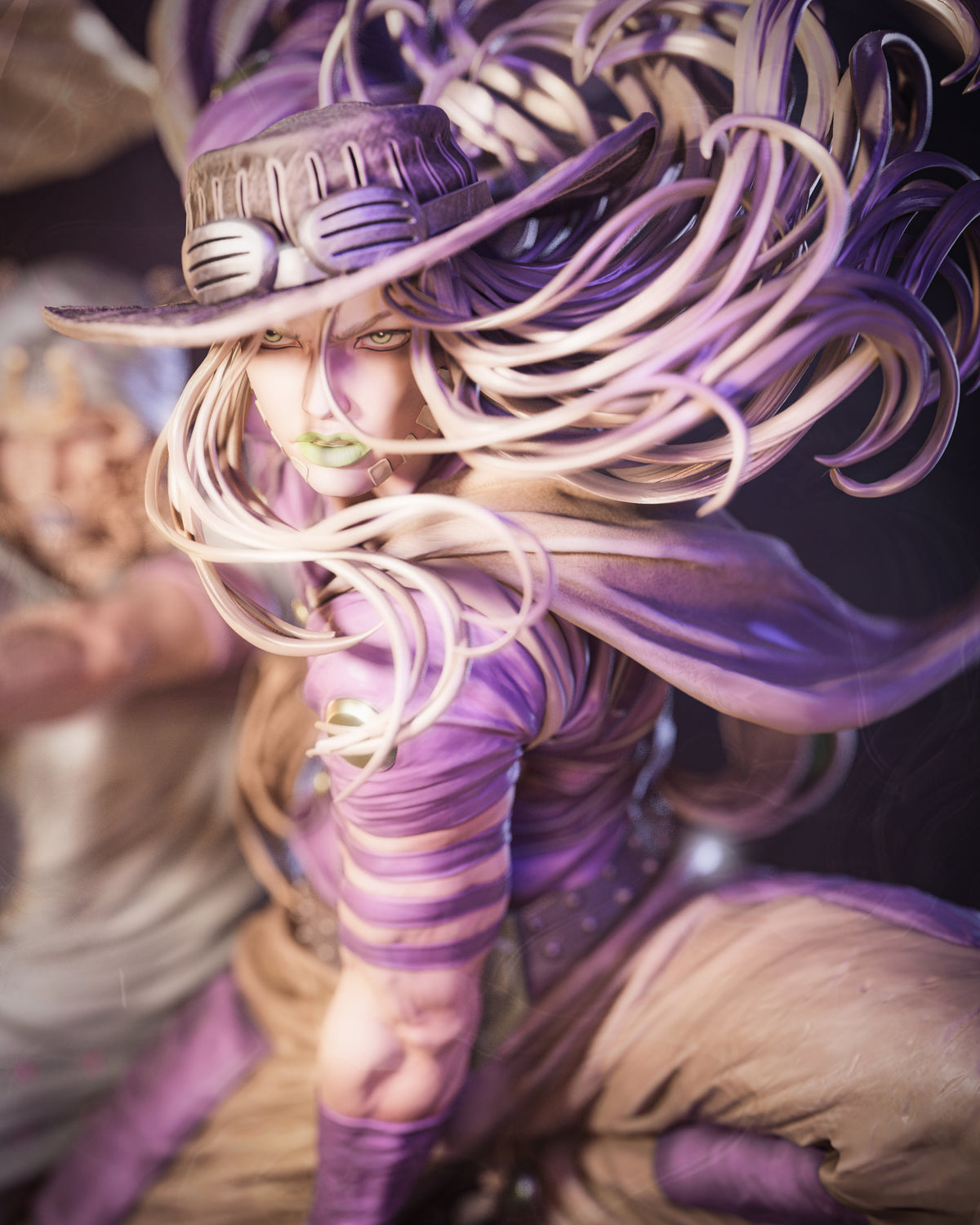 JoJo's Bizarre Adventure: Steel Ball Run Sculpture (75mm to 500mm) - Unassembled/Unpainted/3D Print