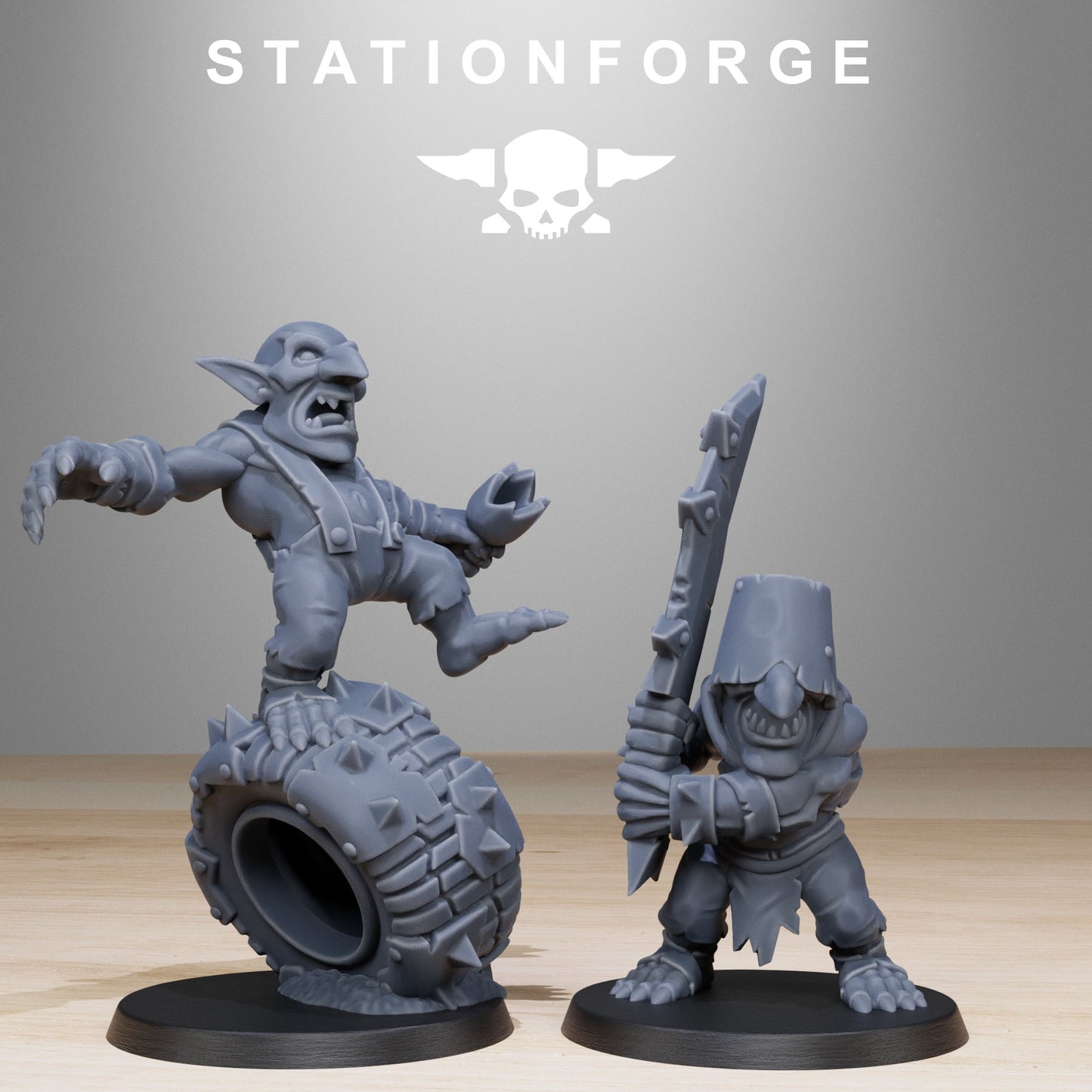 Orkaz Gobs Infantry Reborn (x20) TTRPG - Wargaming - Grimdark