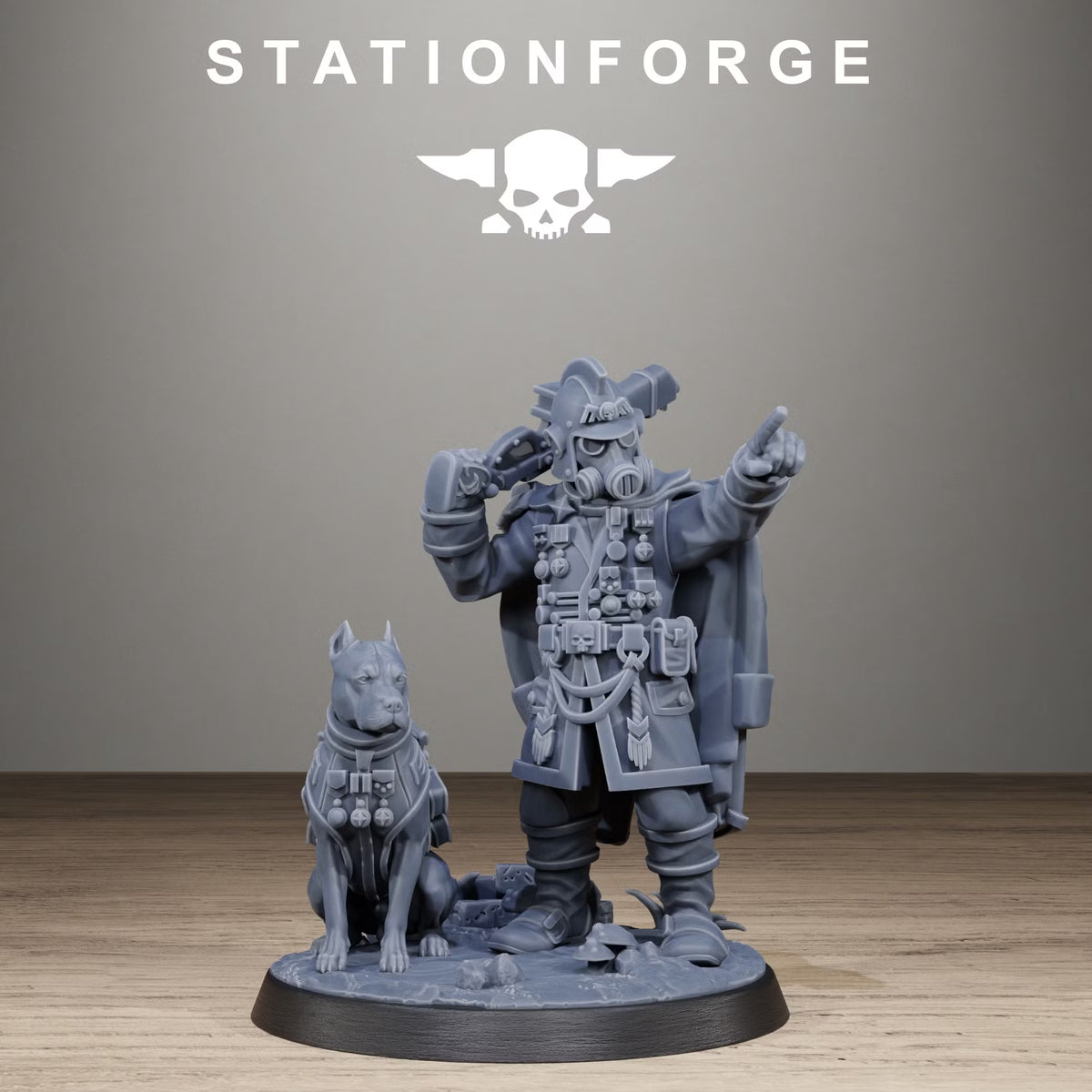 GrimGuard Honoured Commander (x2) - TTRPG - Wargaming - Grimdark