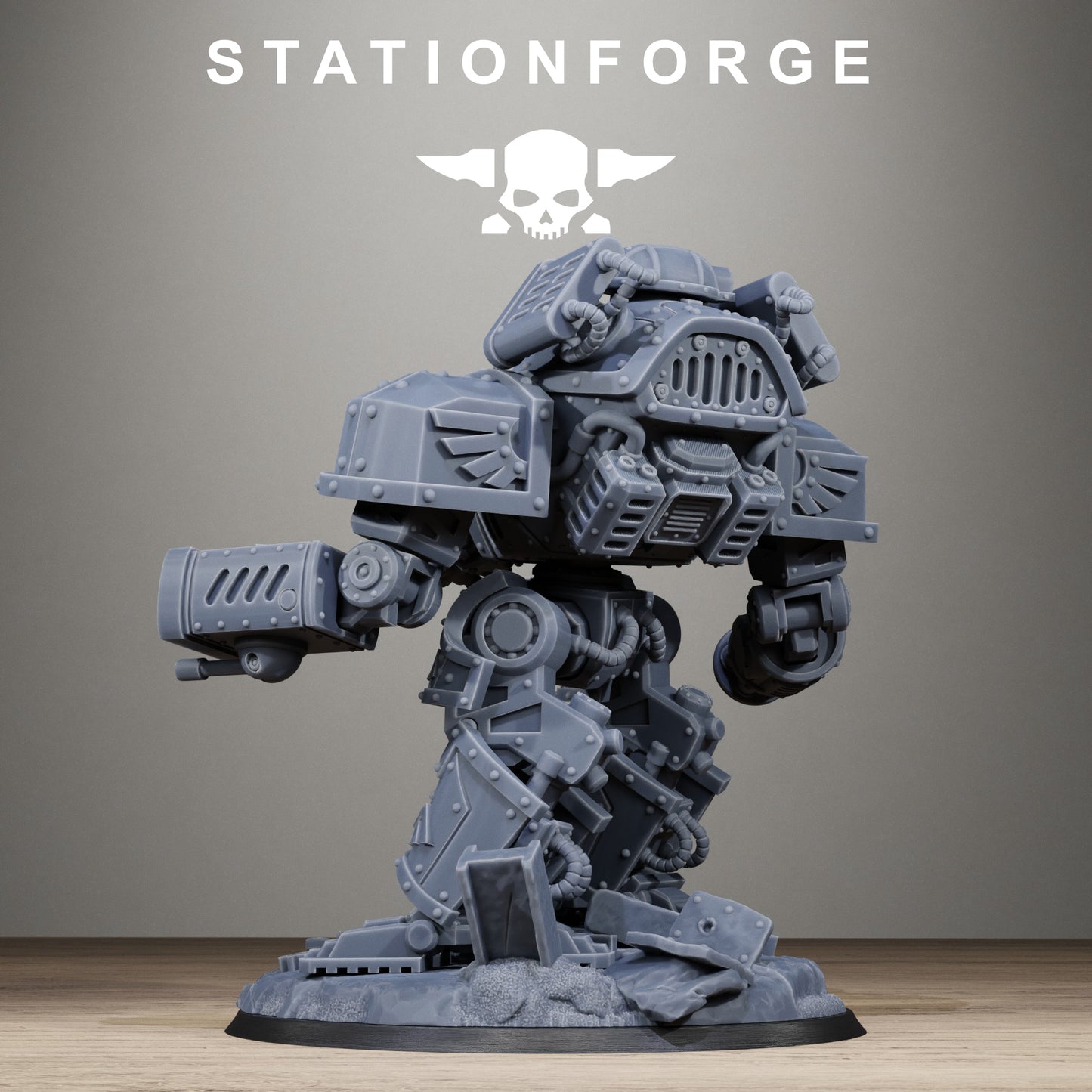 Grimguard MechGuard (x2) War Construct - TTRPG - Wargaming - Grimdark