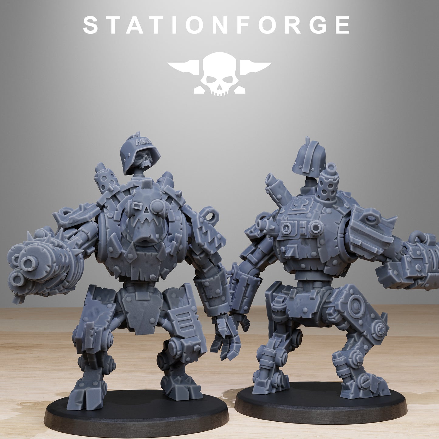 Orkaz Bots Infantry (x10) - TTRPG - Wargaming - Grimdark