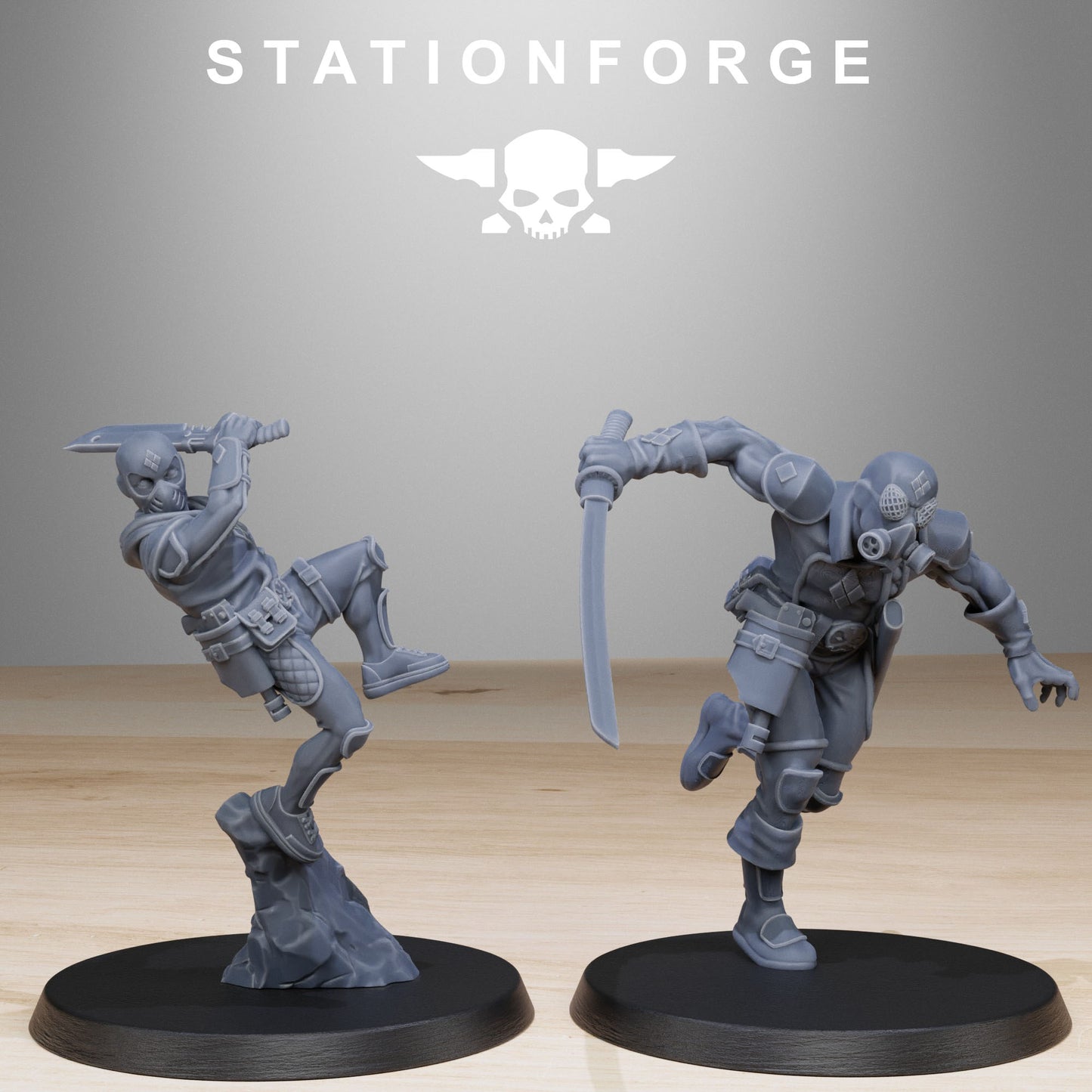 GrimCorp Jesters (x10) TTRPG - Wargaming - Grimdark