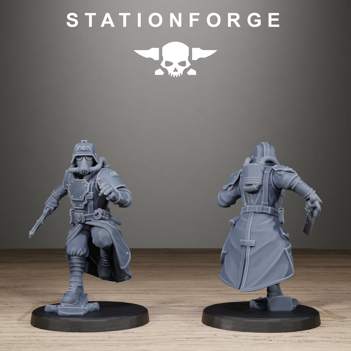 GrimGuard Melee Squad (x10) - TTRPG - Wargaming - Grimdark