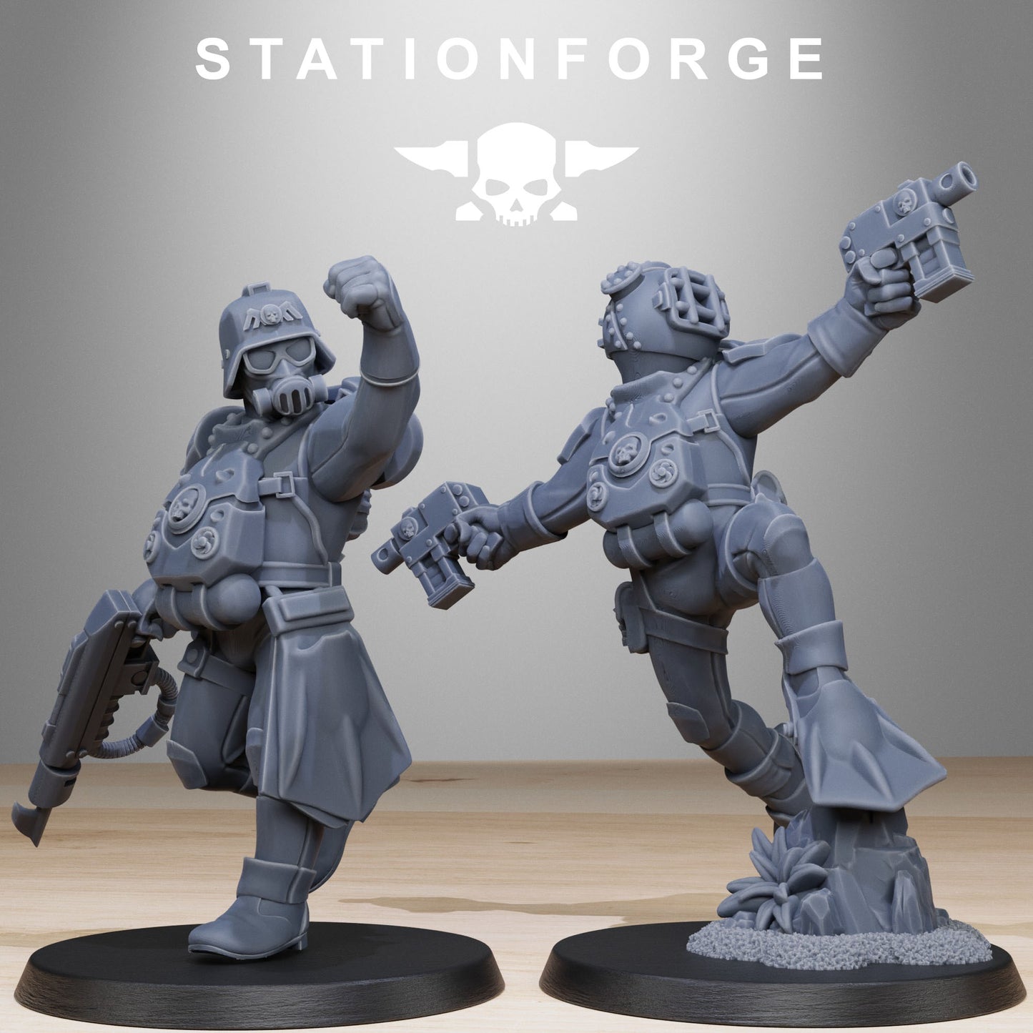 GrimGuard Divers (x10) - TTRPG - Wargaming - Grimdark
