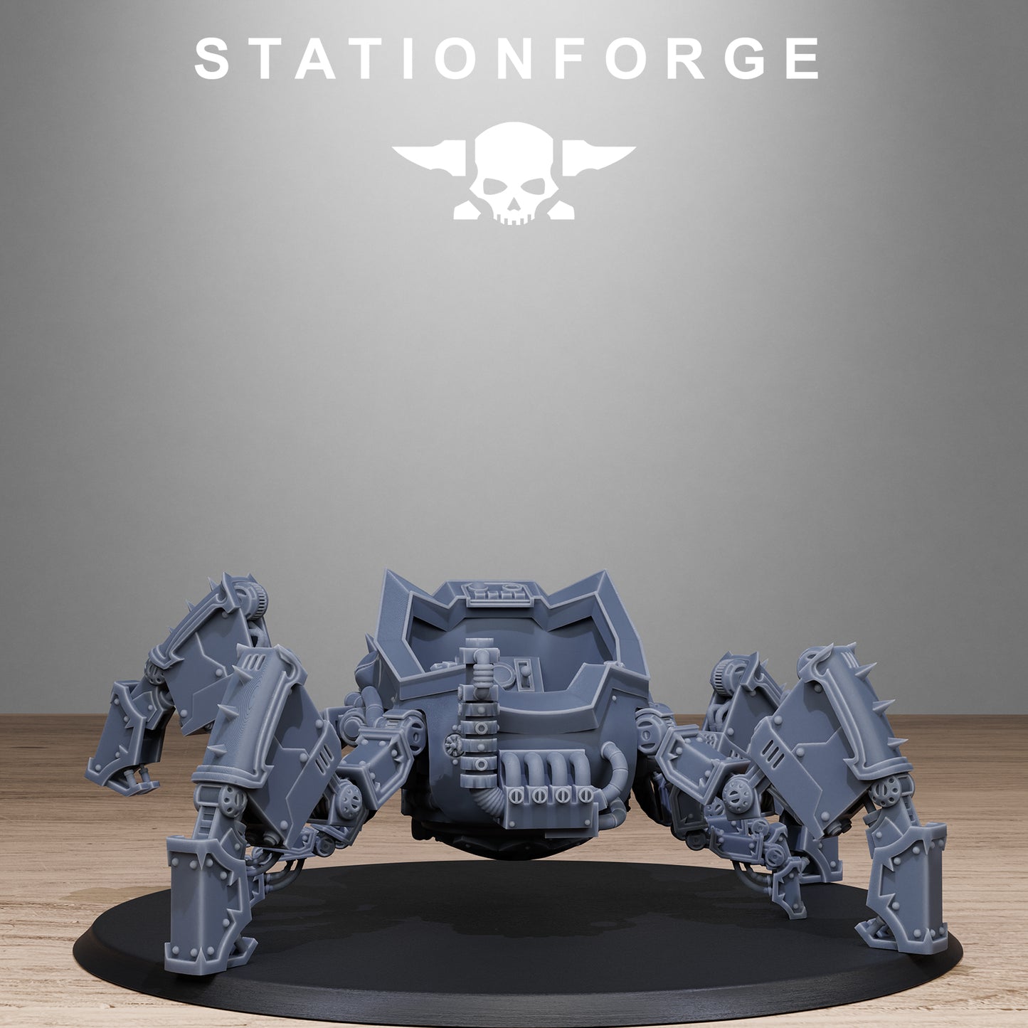 Scavenger Lectern Walker - by Station Forge - TTRPG - Wargaming - Grimdark