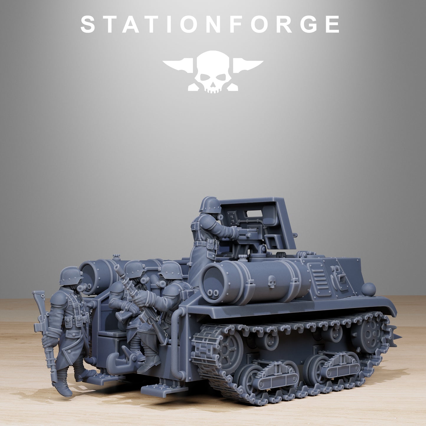 GrimGuard Tankette - TTRPG - Wargaming - Grimdark
