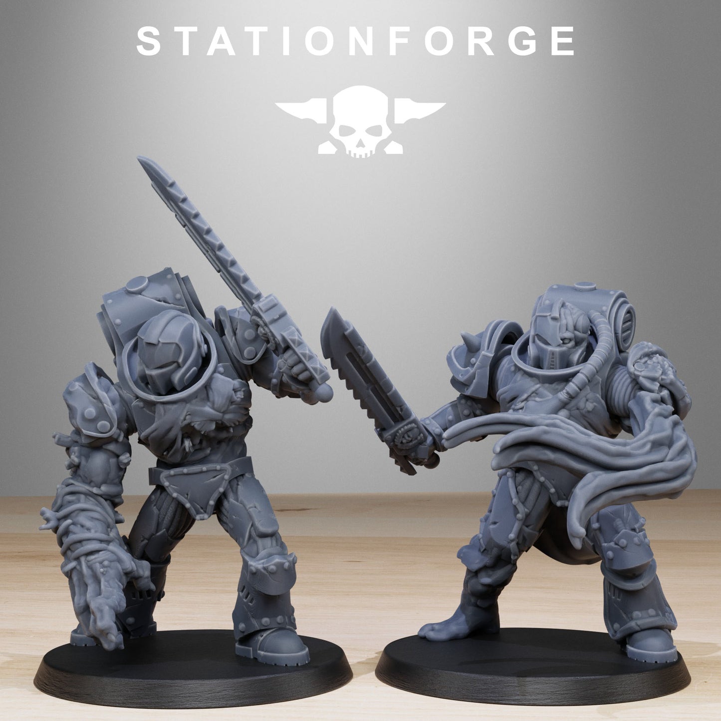 Corrupted Socratis Infantry (x10) - TTRPG - Wargaming - Grimdark