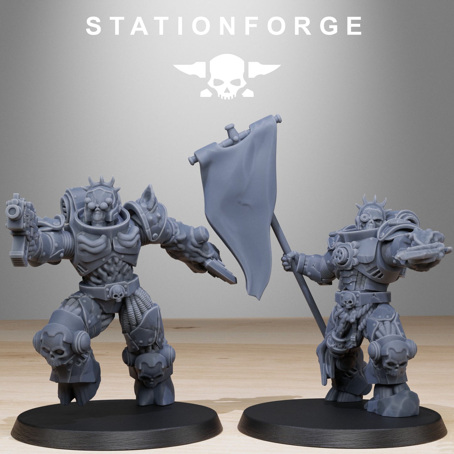 Socratis Corrupted Mutants (x10) - TTRPG - Wargaming - Sci-Fi - Grimdark