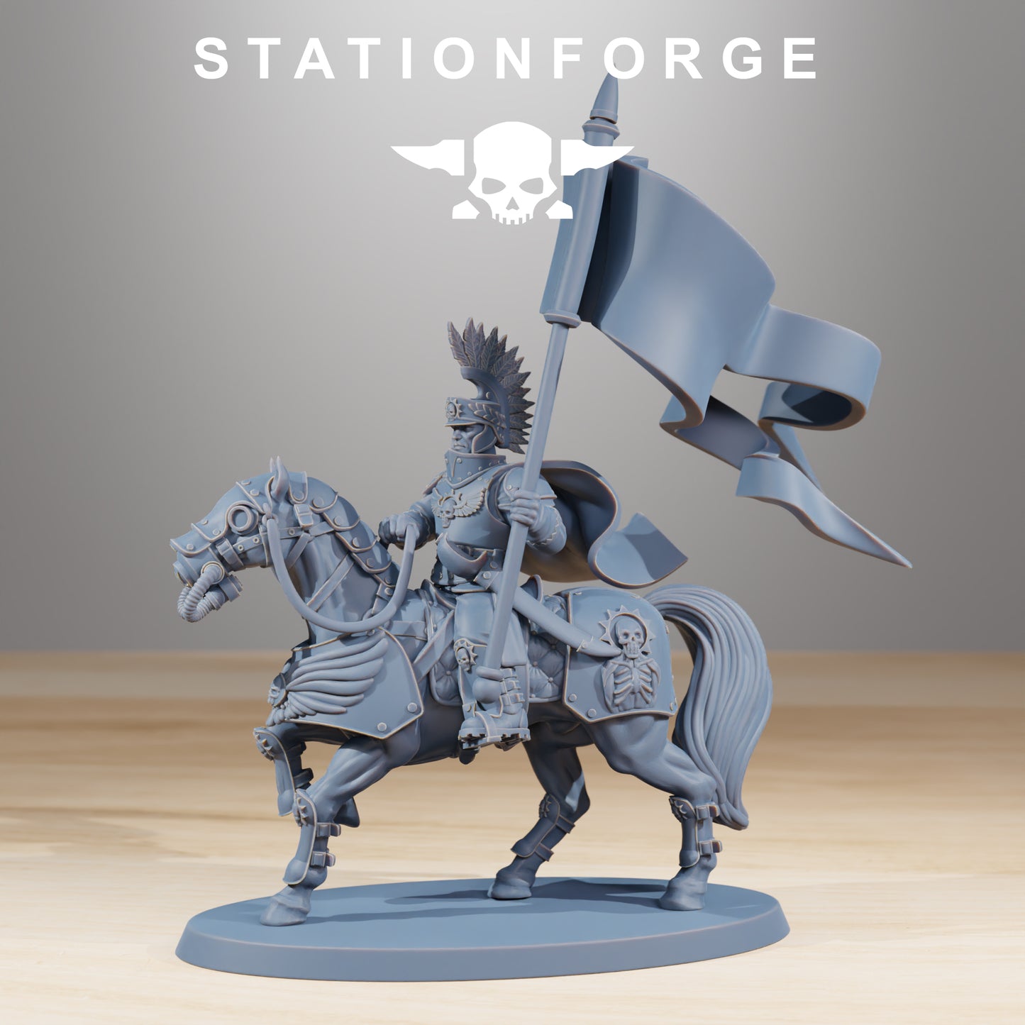 RoyalGuard Cavalry Commanders (x3) - TTRPG - Wargaming - Grimdark